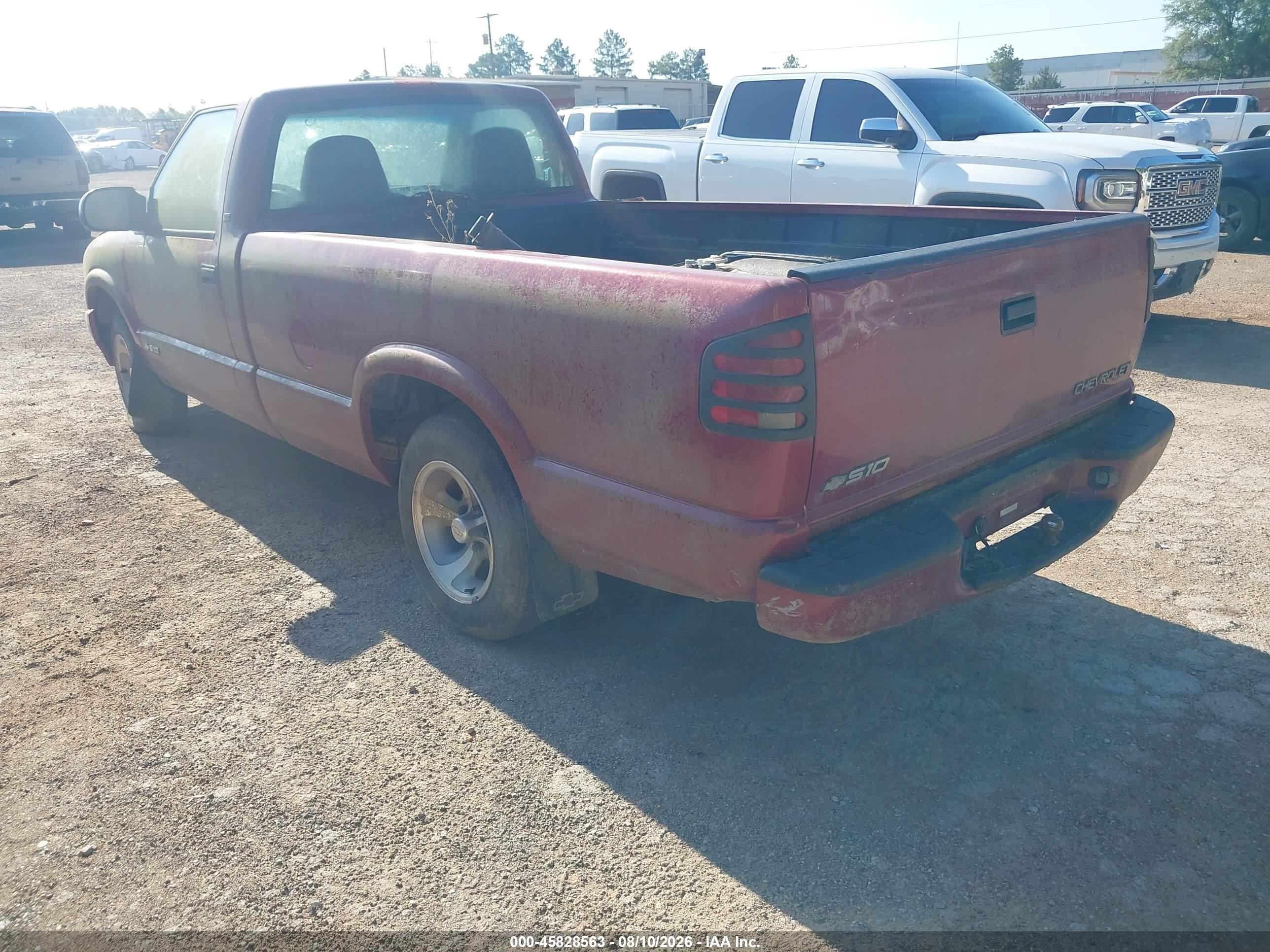 1999 Chevrolet S-10 Ls Темно-бордовый vin: 1GCCS14X7XK146057