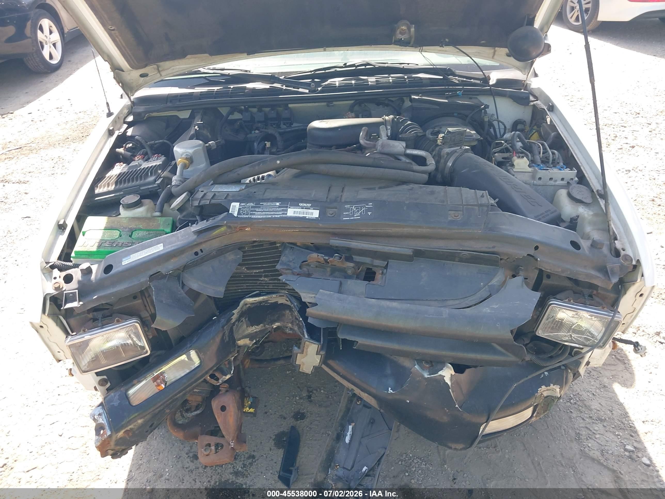 1996 Chevrolet S Truck S10 Белый vin: 1GCCS14X8TK208057