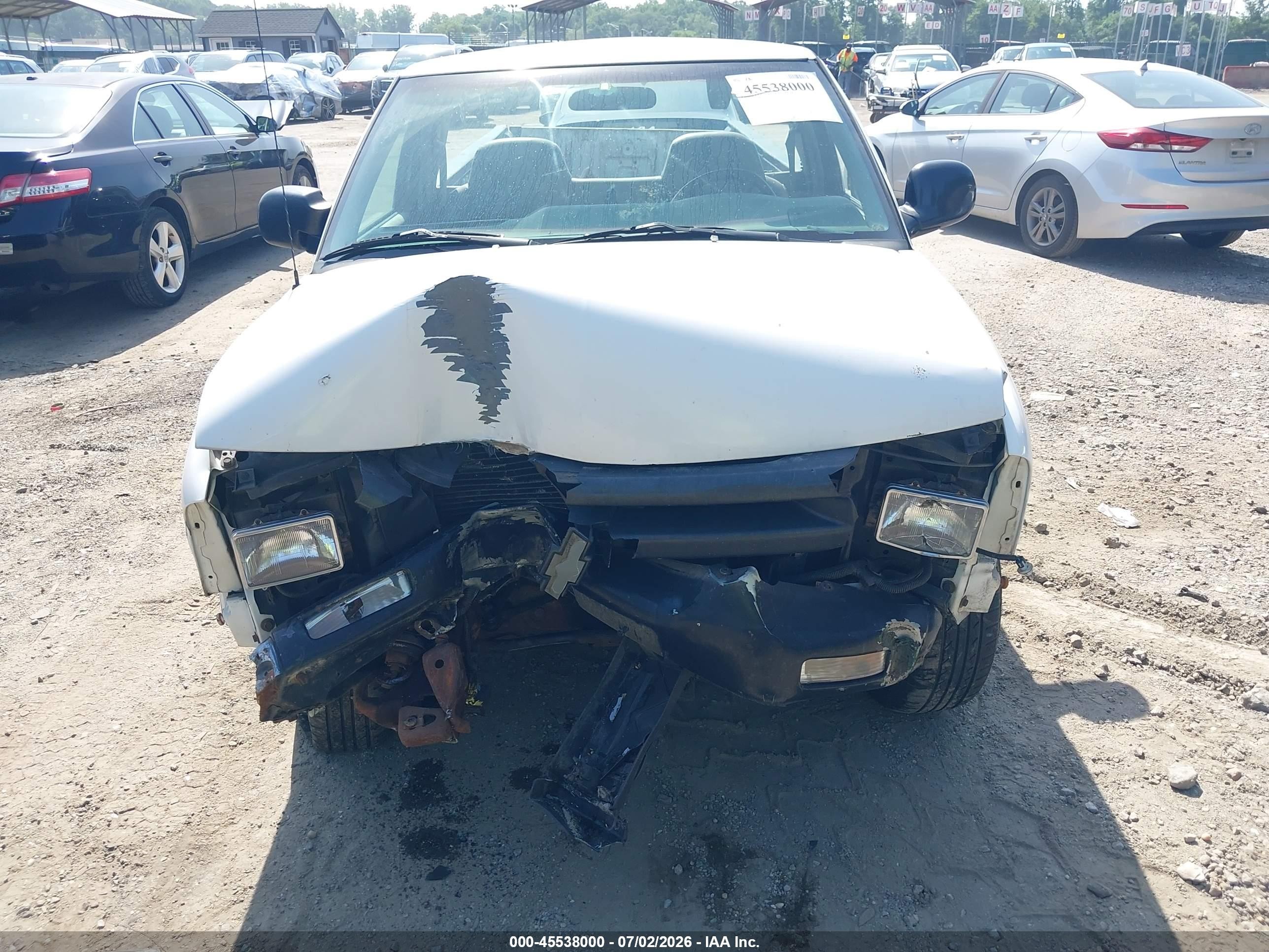 1996 Chevrolet S Truck S10 Белый vin: 1GCCS14X8TK208057