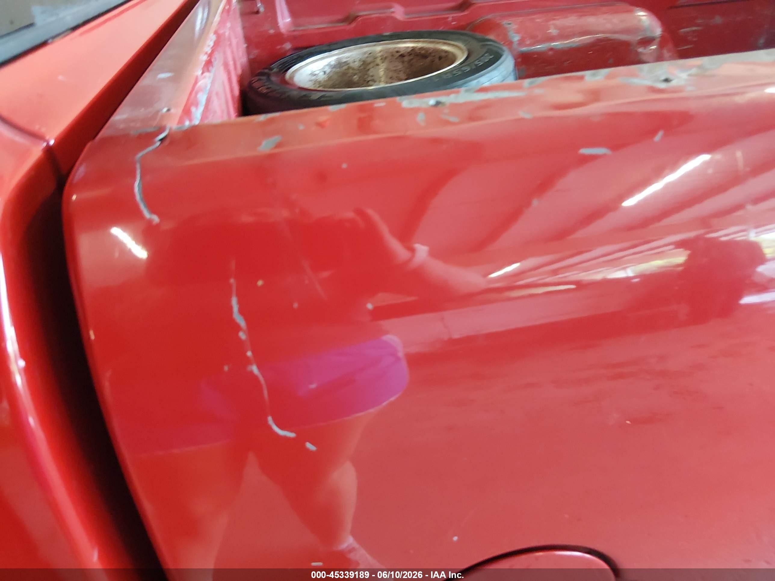 1999 Chevrolet S-10 Ls Red vin: 1GCCS14X9XK241185