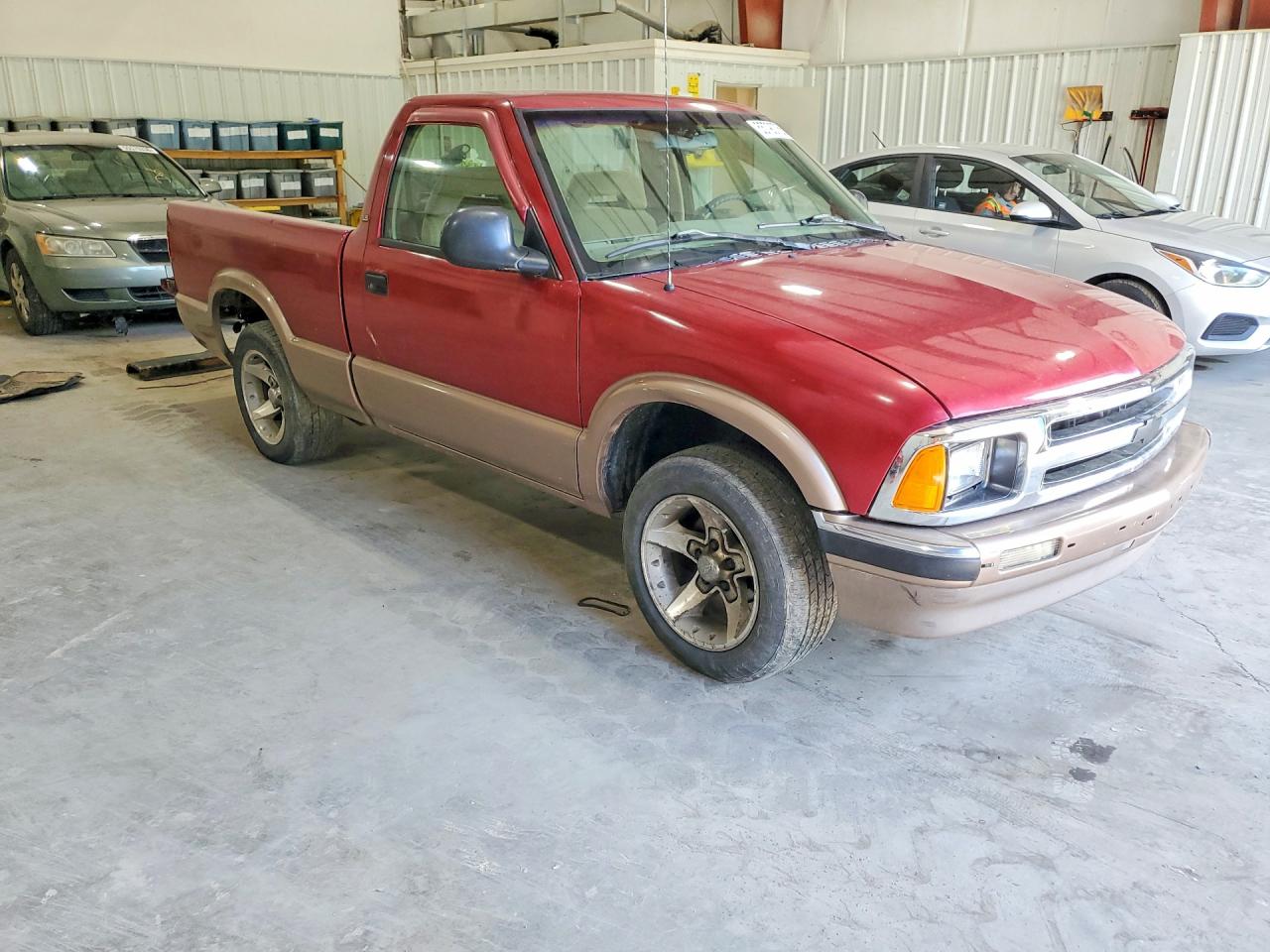 1996 Chevrolet S10 Long Life Vehicle Red vin: 1GCCS14XXT8181344
