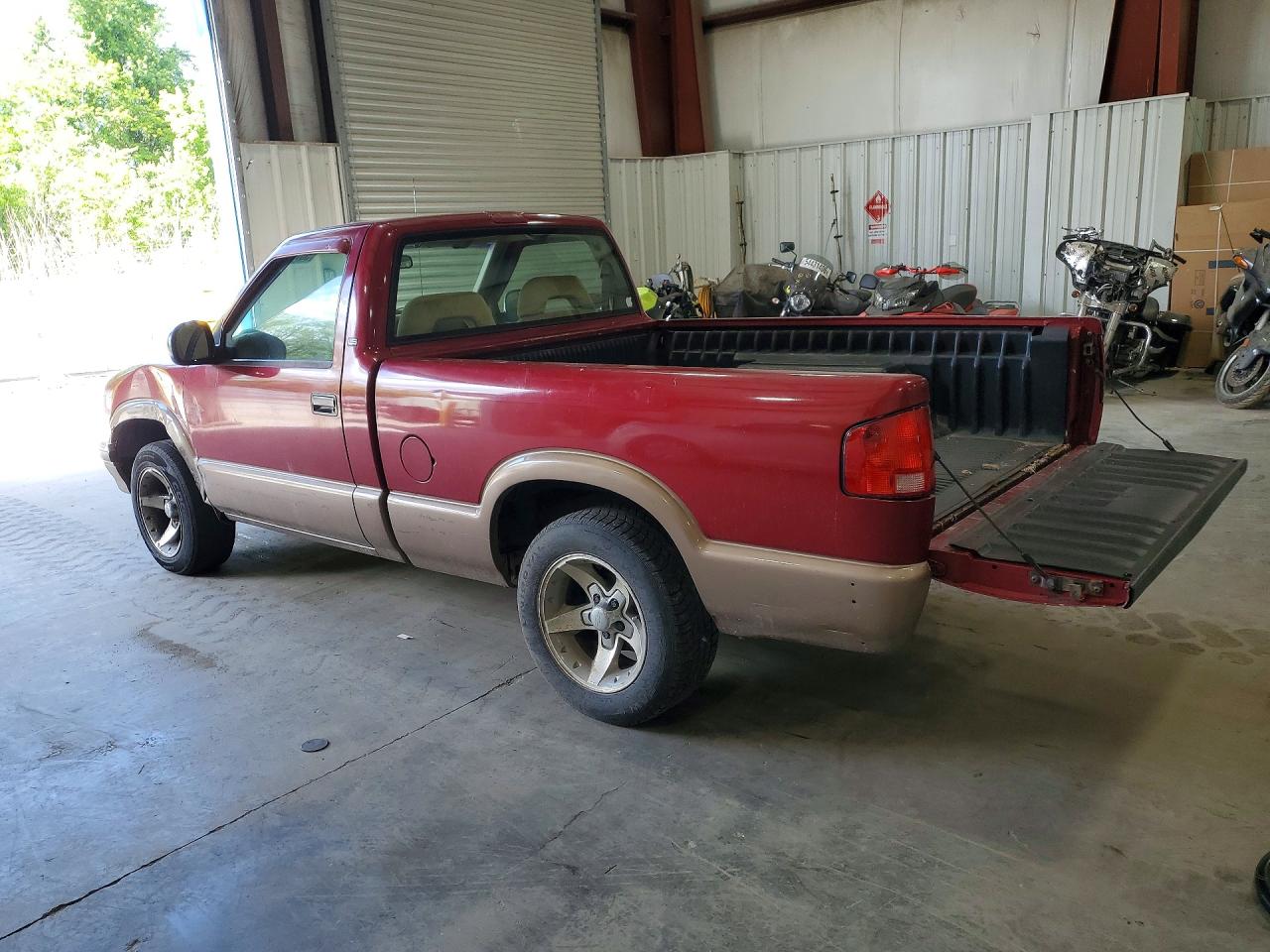 1996 Chevrolet S10 Long Life Vehicle Red vin: 1GCCS14XXT8181344