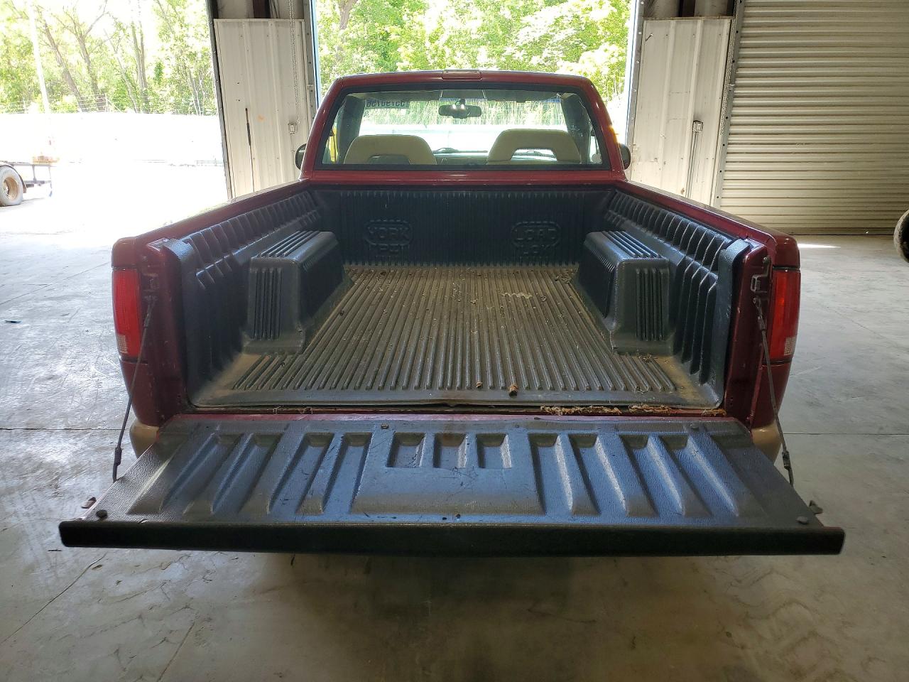 1996 Chevrolet S10 Long Life Vehicle Red vin: 1GCCS14XXT8181344