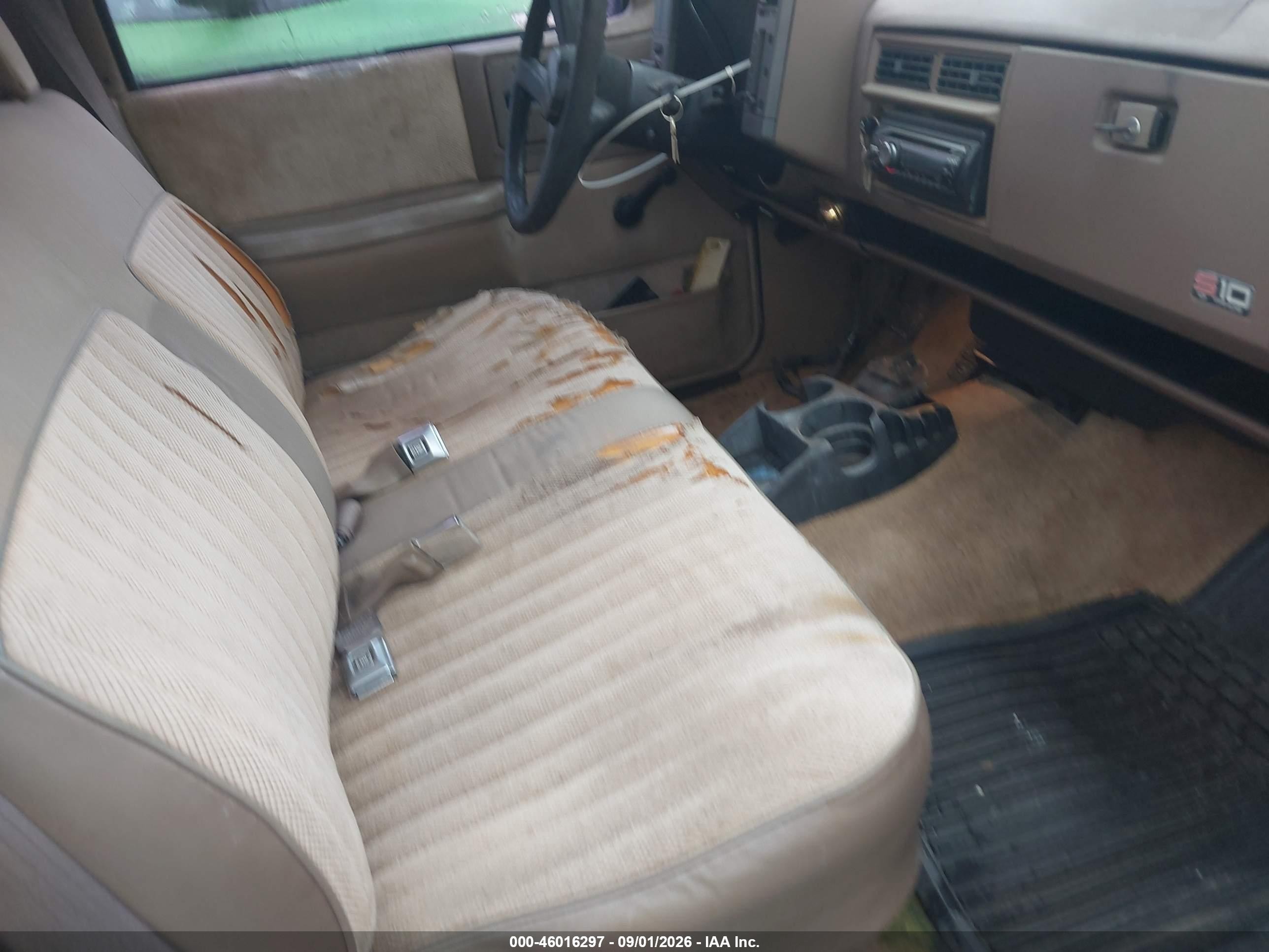 1993 Chevrolet S Truck S10 Green vin: 1GCCS14Z0P0103323