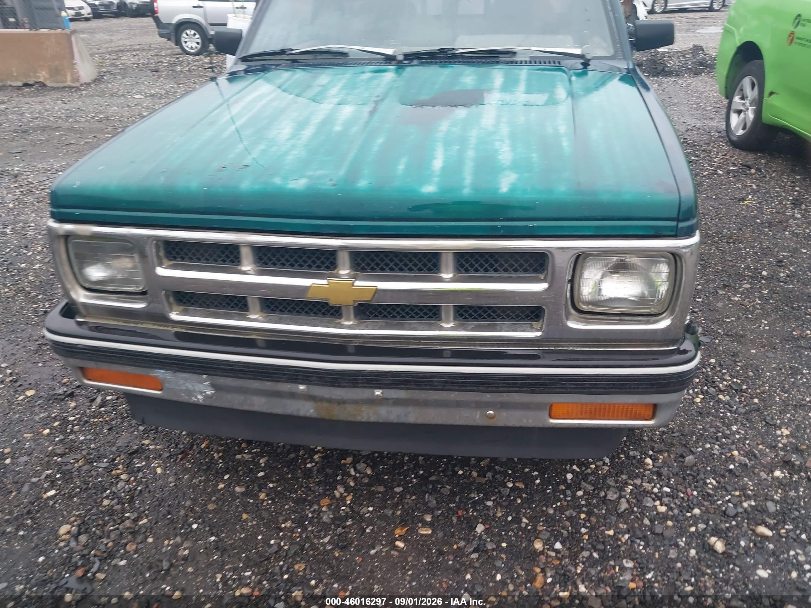 1993 Chevrolet S Truck S10 Green vin: 1GCCS14Z0P0103323