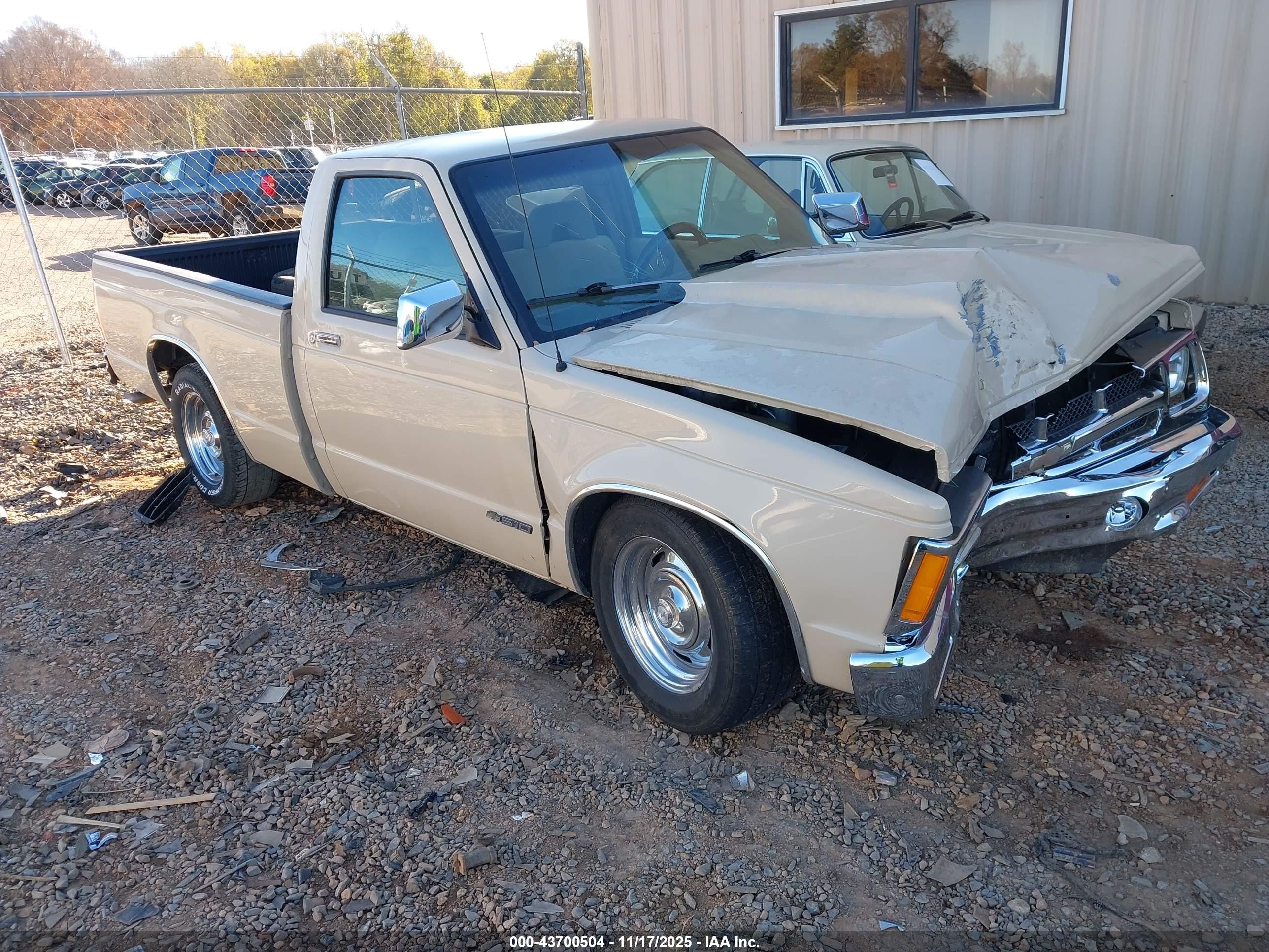 1993 Chevrolet S Truck S10 Beige vin: 1GCCS14Z0P8174409