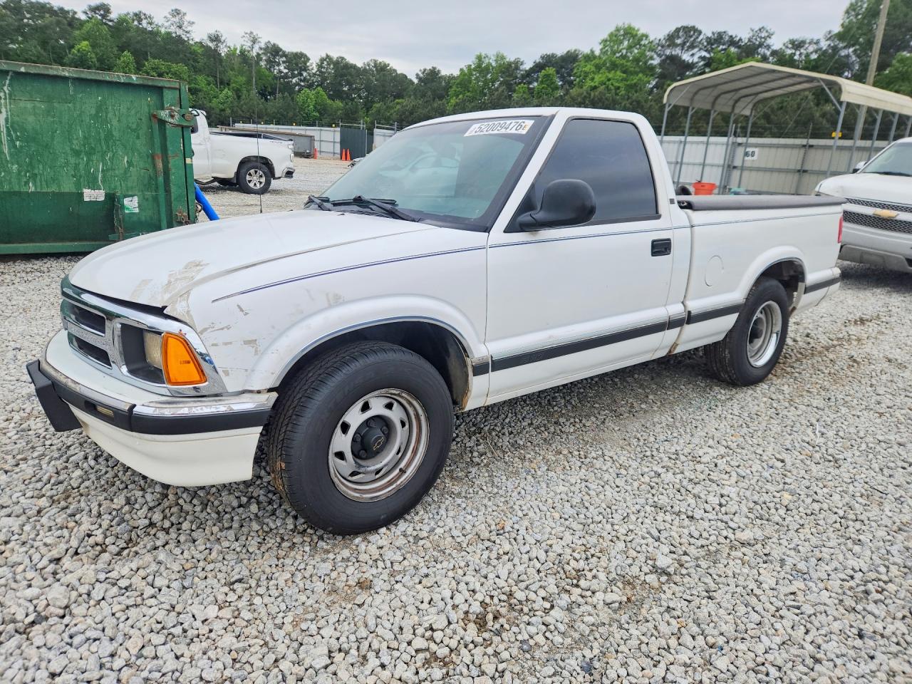 1994 Chevrolet S Truck S10 White vin: 1GCCS14Z0RK106763