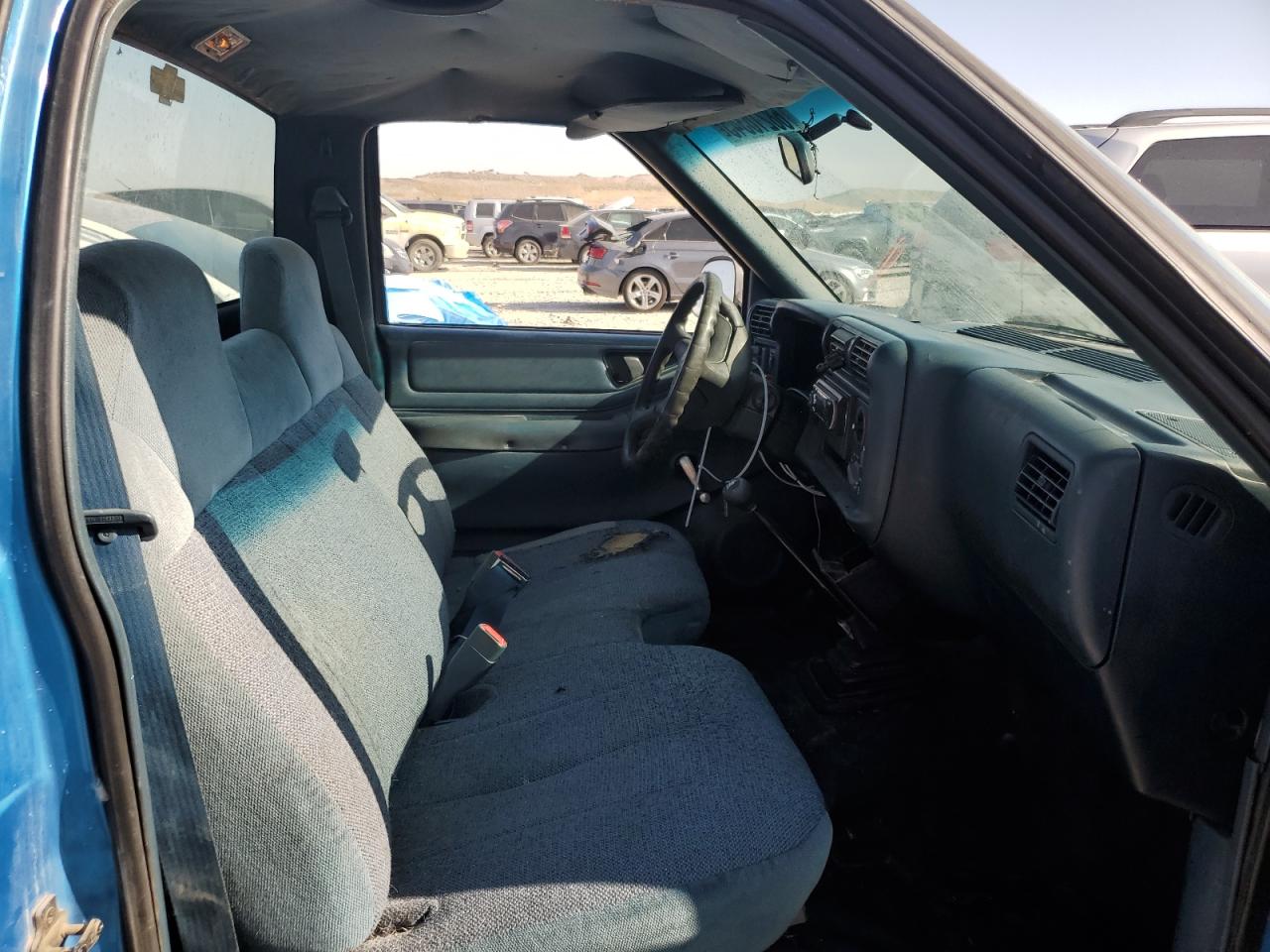 1995 Chevrolet S Truck S10 Blue vin: 1GCCS14Z0S8111075