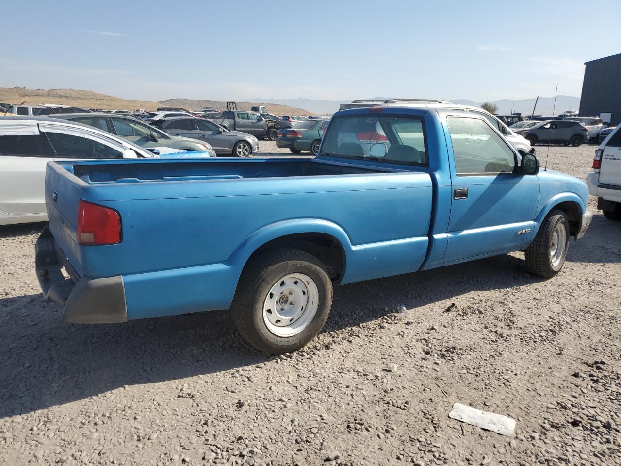 1995 Chevrolet S Truck S10 Blue vin: 1GCCS14Z0S8111075