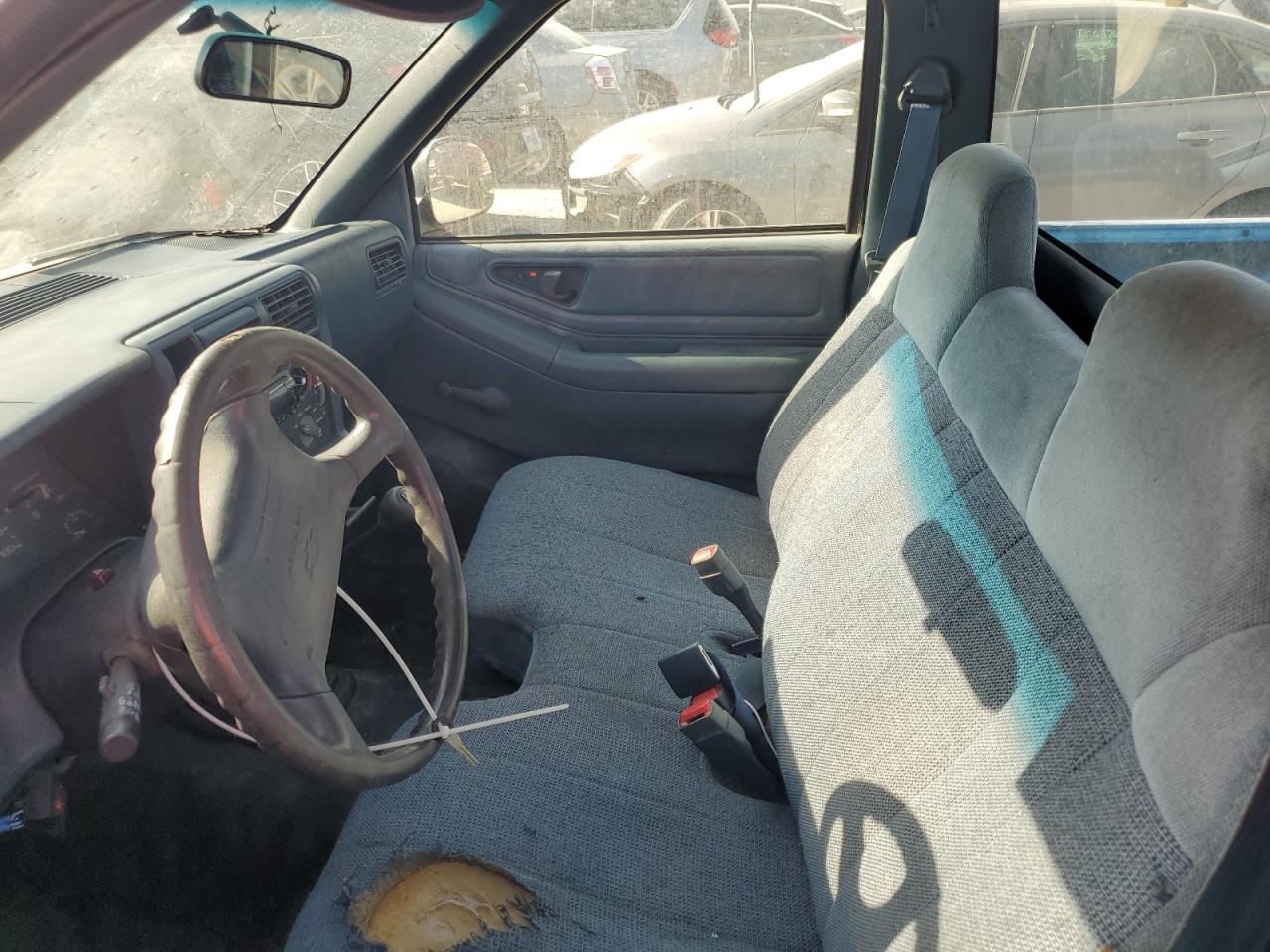 1995 Chevrolet S Truck S10 Blue vin: 1GCCS14Z0S8111075