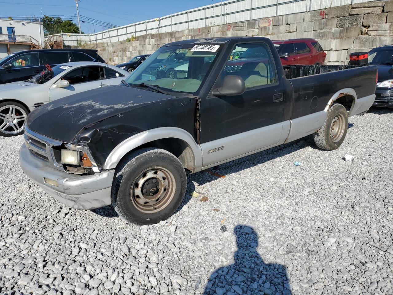 1995 Chevrolet S Truck S10 Black vin: 1GCCS14Z0S8237355