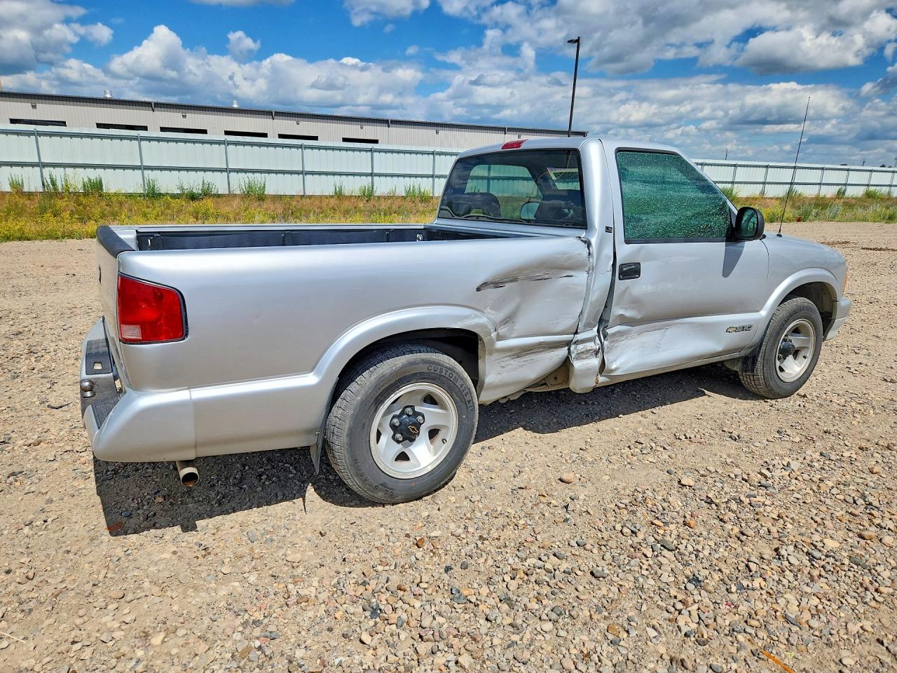 1994 Chevrolet S Truck S10 Silver vin: 1GCCS14Z1R8130356