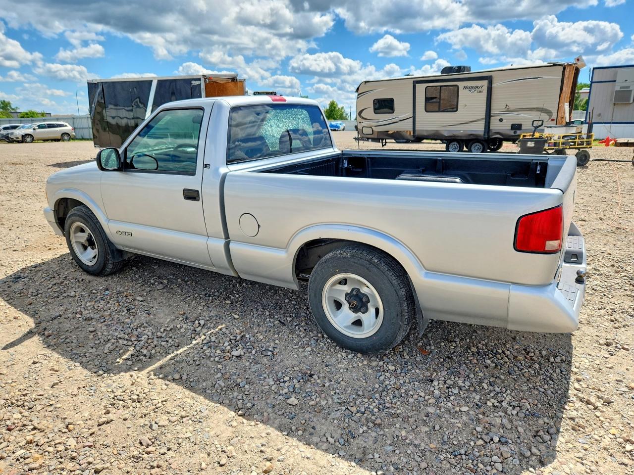 1994 Chevrolet S Truck S10 Silver vin: 1GCCS14Z1R8130356