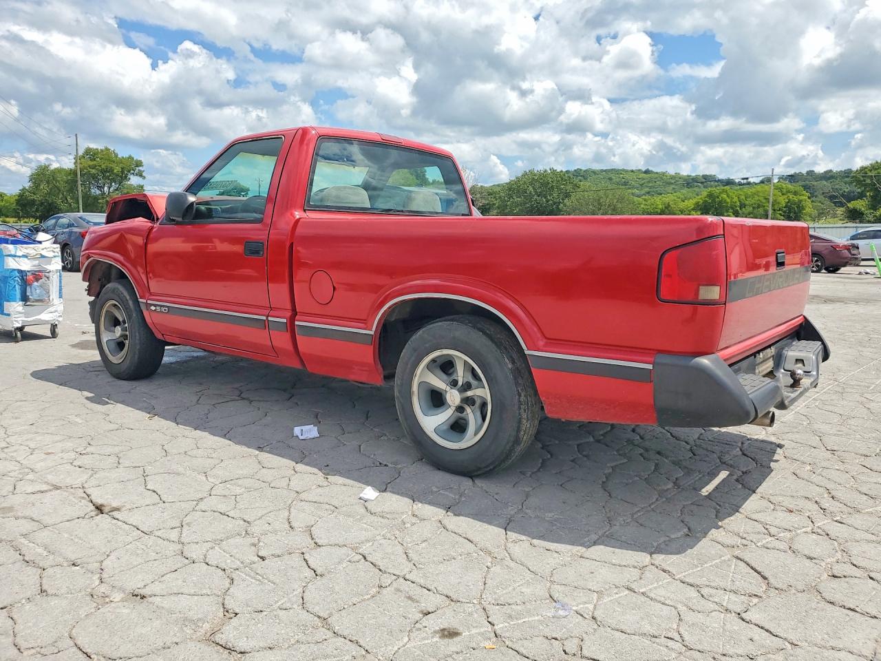 1995 Chevrolet S Truck S10 Red vin: 1GCCS14Z1S8220726