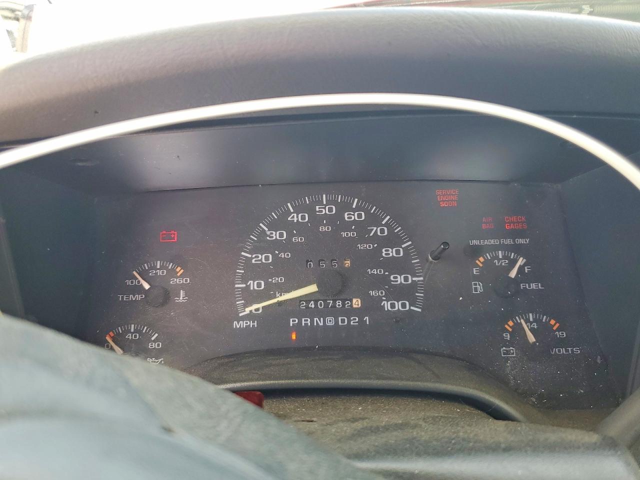 1995 Chevrolet S Truck S10 Red vin: 1GCCS14Z1S8220726