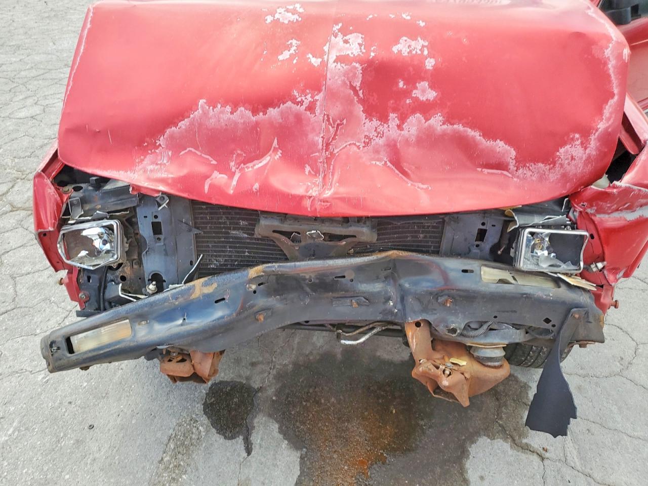 1995 Chevrolet S Truck S10 Red vin: 1GCCS14Z1S8220726