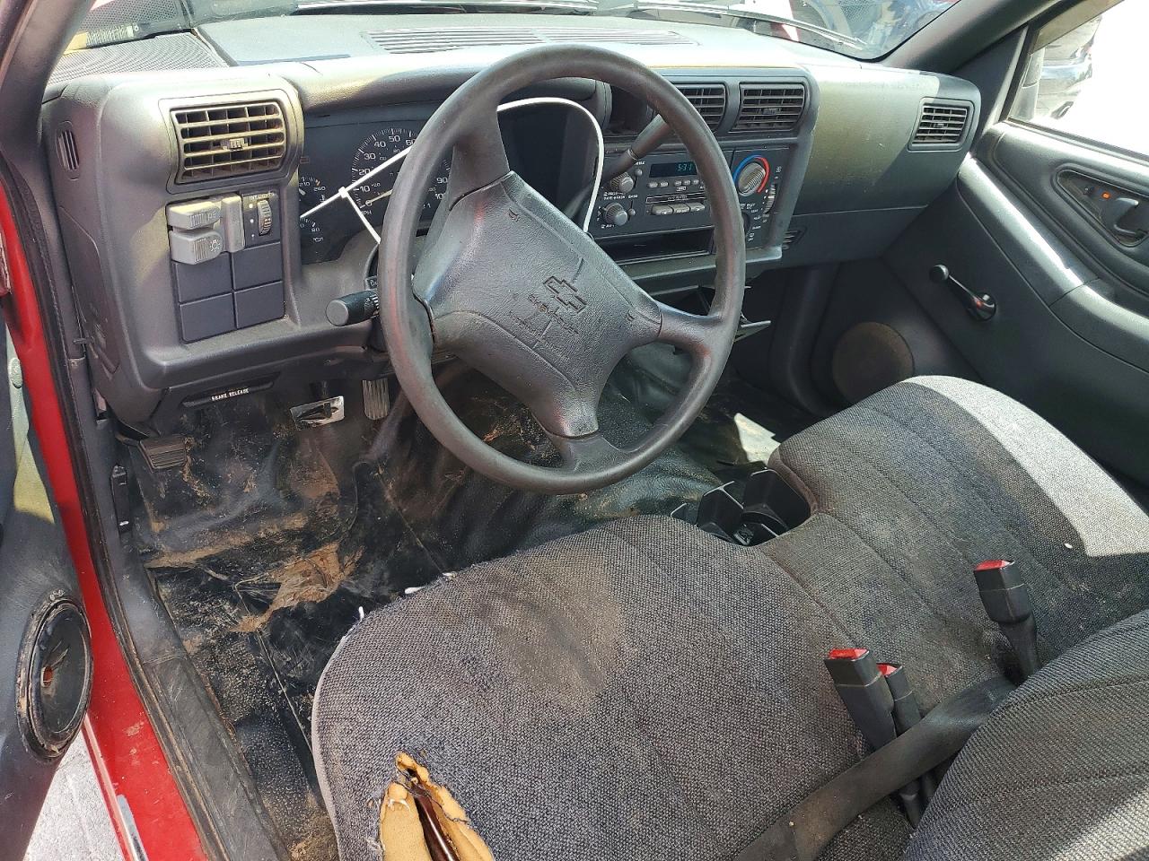 1995 Chevrolet S Truck S10 Red vin: 1GCCS14Z1S8220726