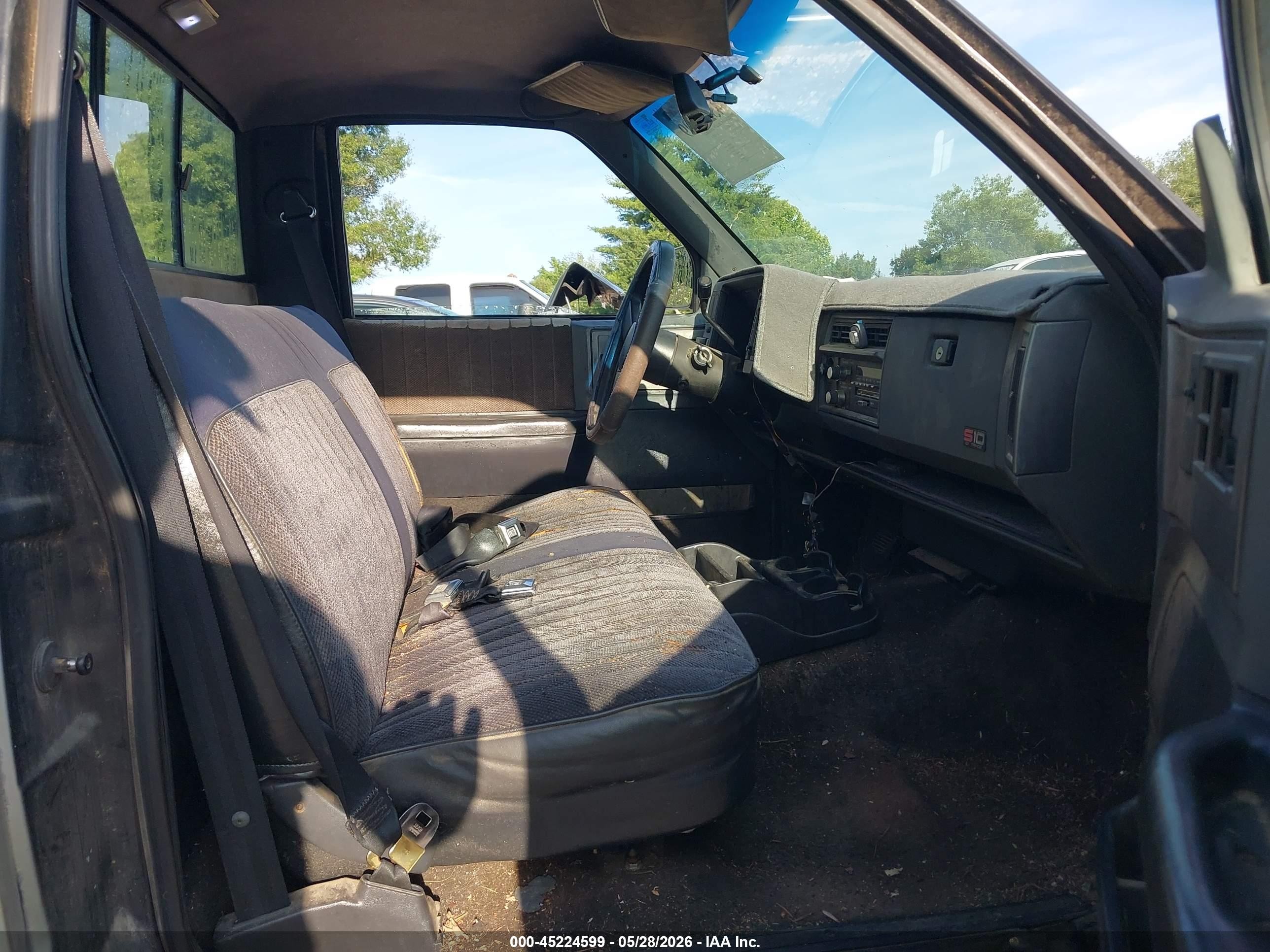 1989 Chevrolet S Truck S10 Black vin: 1GCCS14Z2K2199727