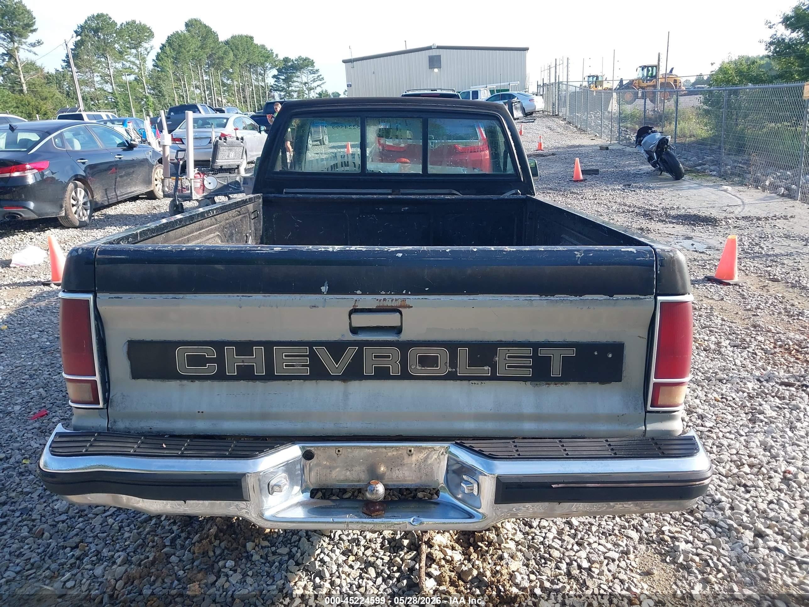1989 Chevrolet S Truck S10 Black vin: 1GCCS14Z2K2199727