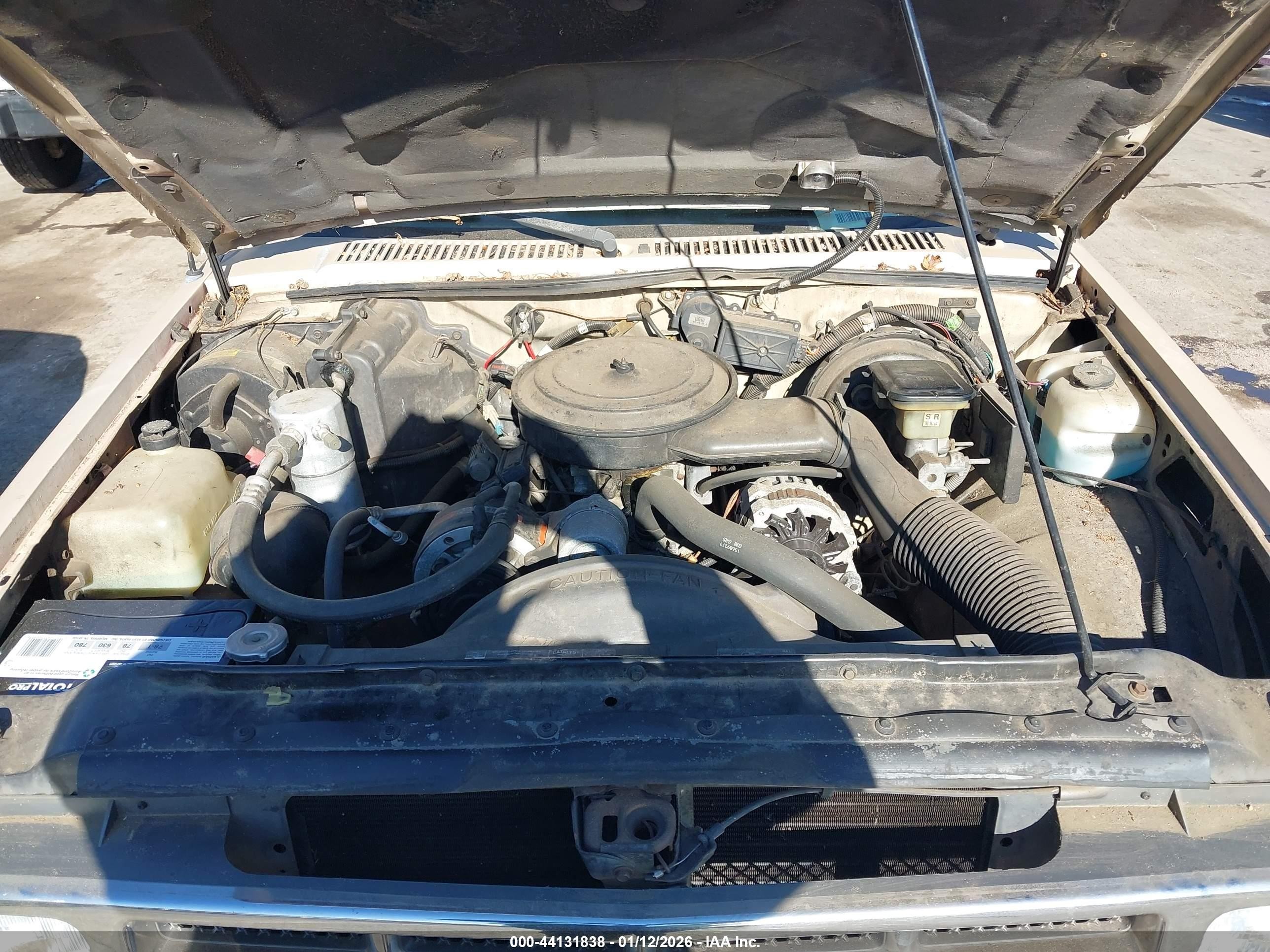 1993 Chevrolet S Truck S10 Tan vin: 1GCCS14Z2P8105396
