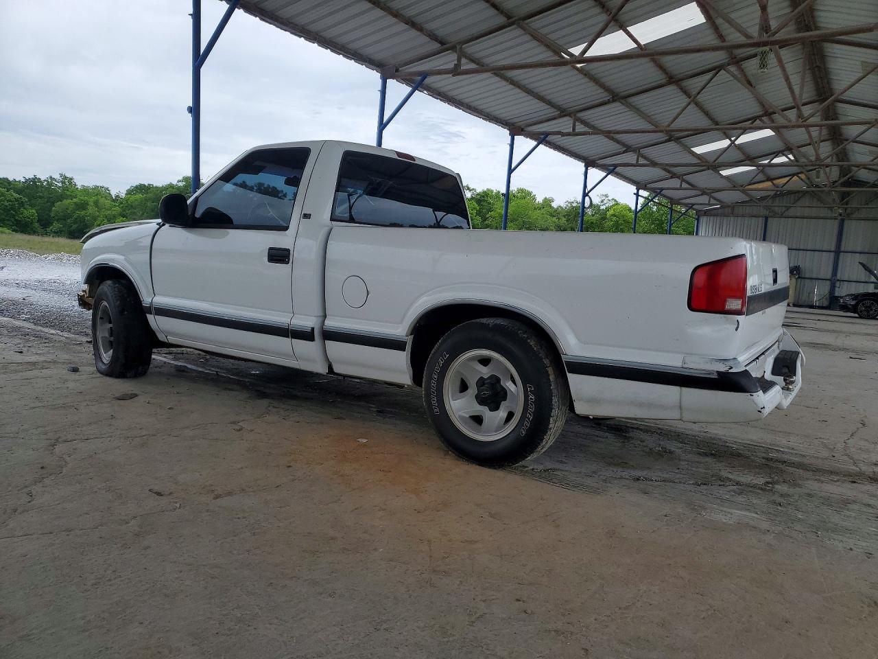 1994 Chevrolet S Truck S10 White vin: 1GCCS14Z2R8184877