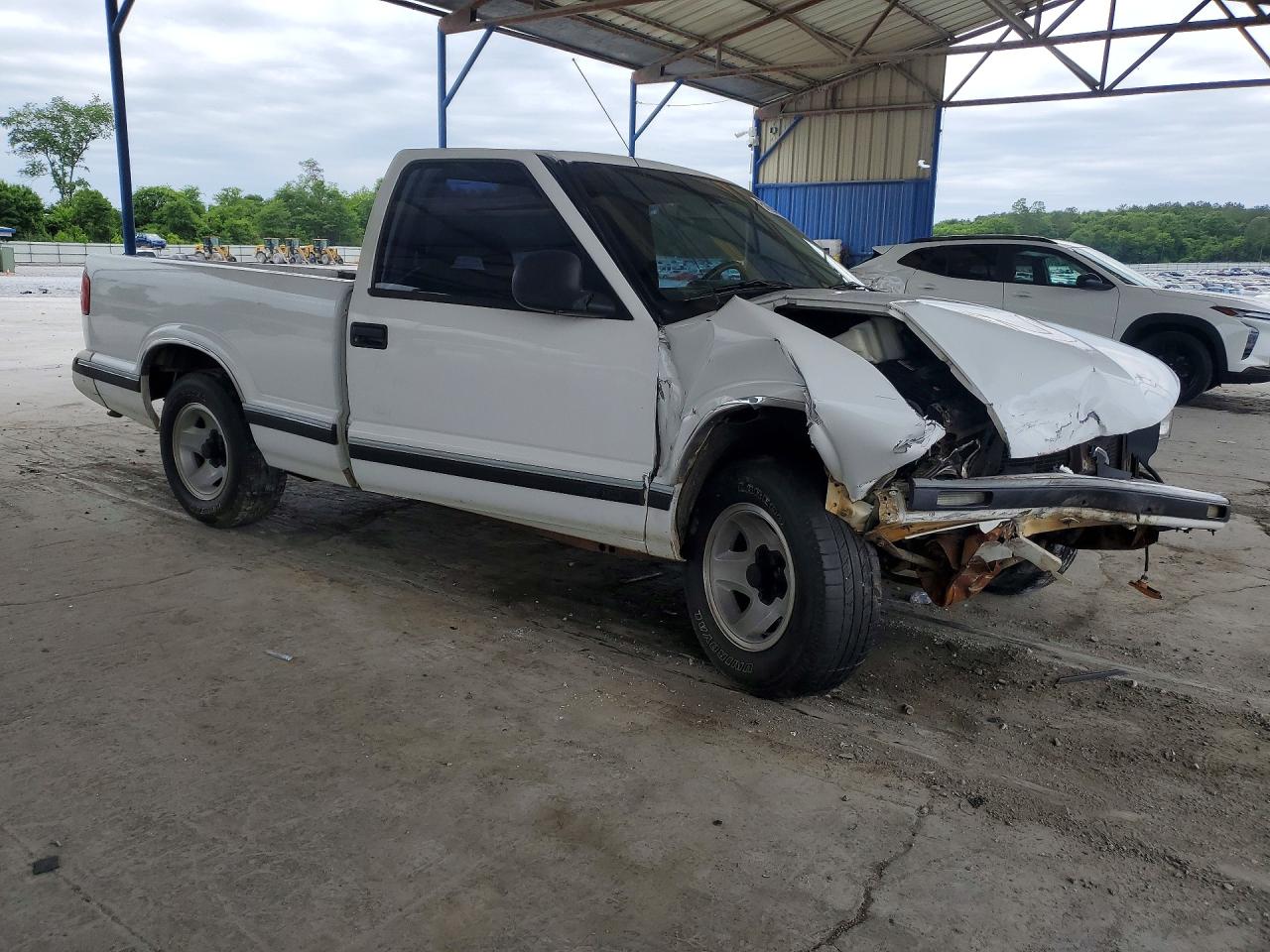1994 Chevrolet S Truck S10 White vin: 1GCCS14Z2R8184877