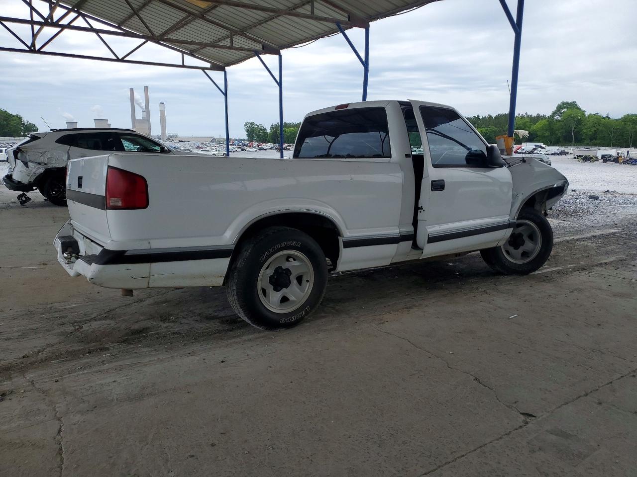 1994 Chevrolet S Truck S10 White vin: 1GCCS14Z2R8184877