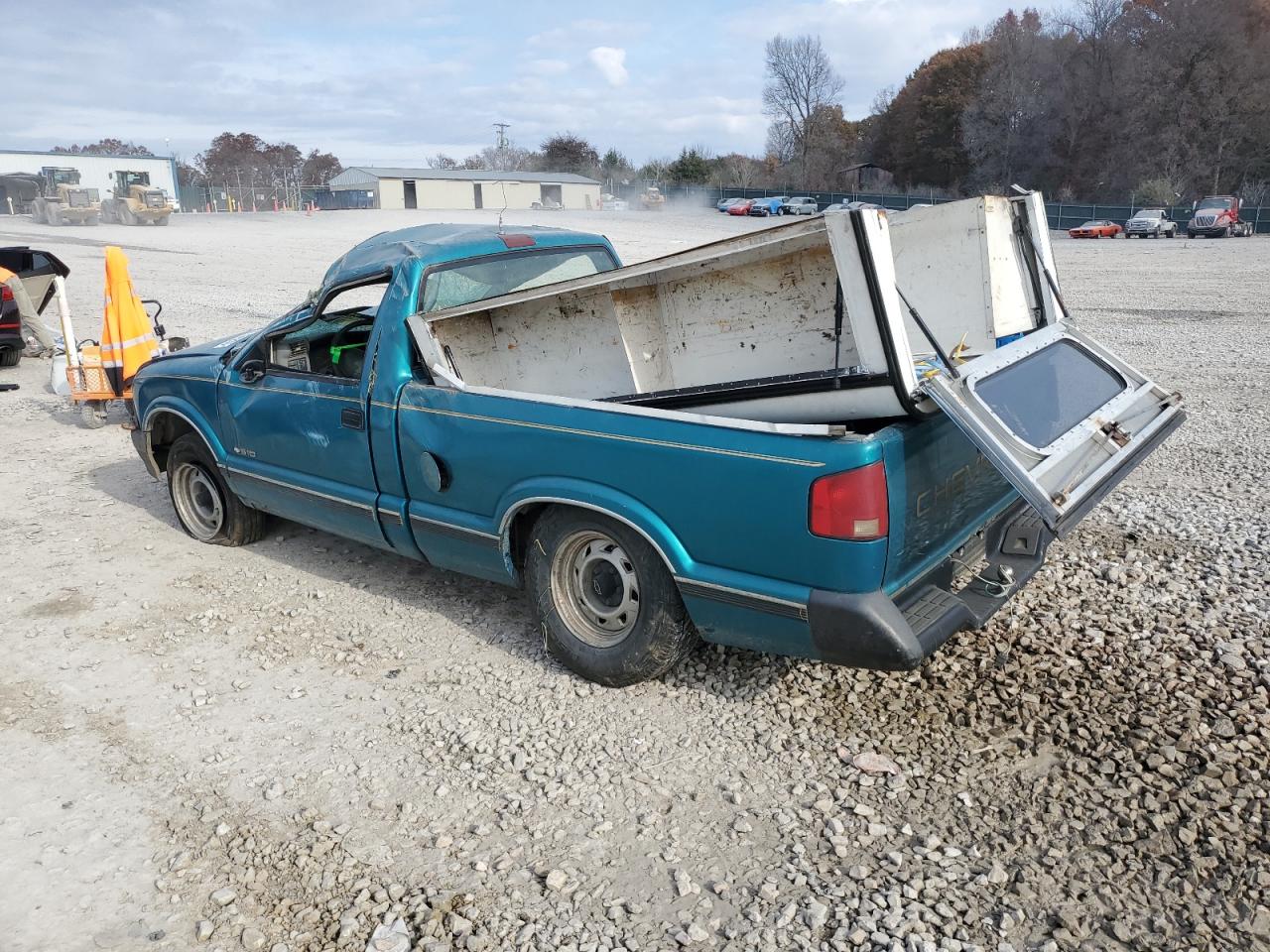 1995 Chevrolet S Truck S10 Green vin: 1GCCS14Z2S8232691