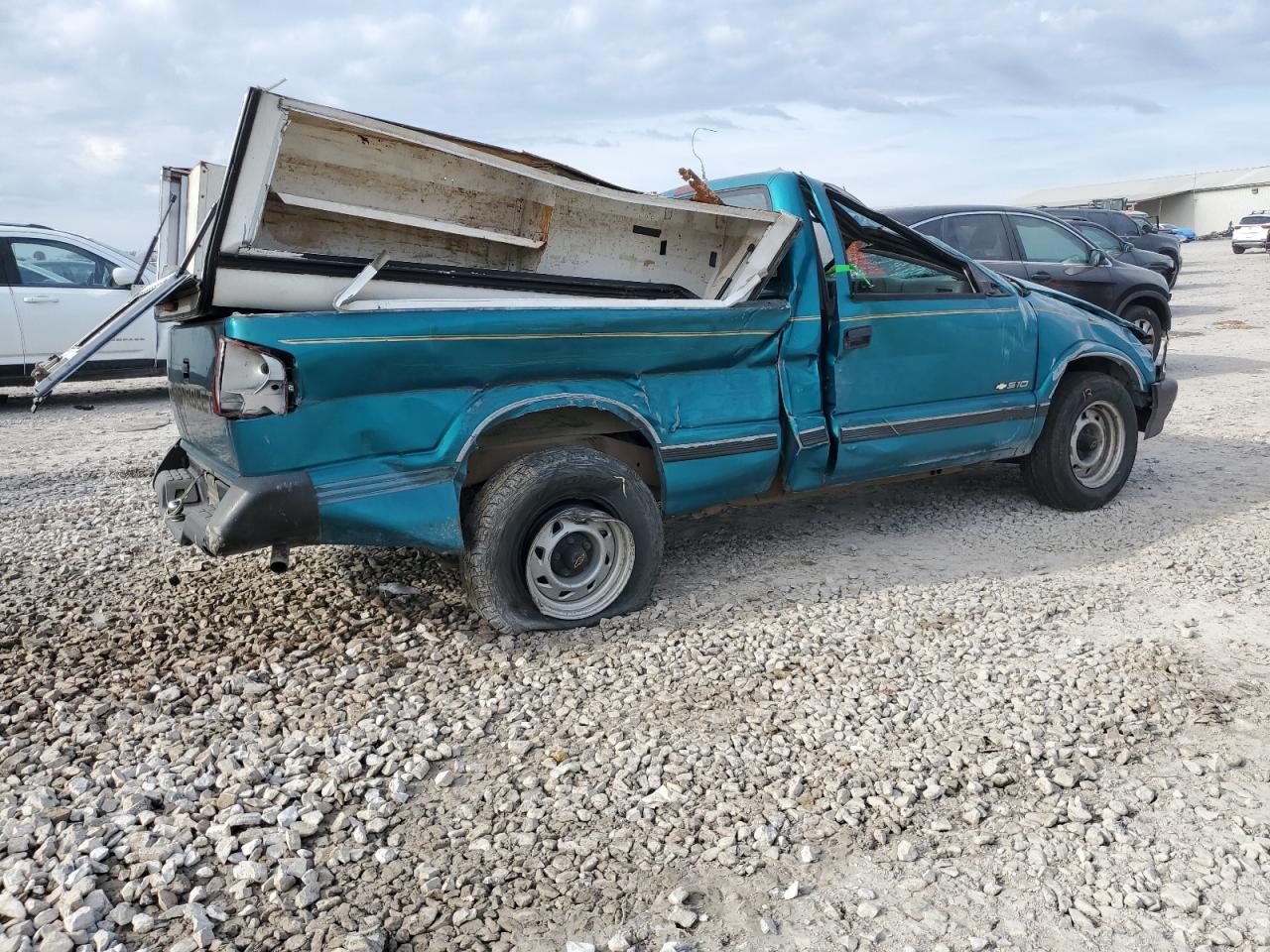 1995 Chevrolet S Truck S10 Green vin: 1GCCS14Z2S8232691