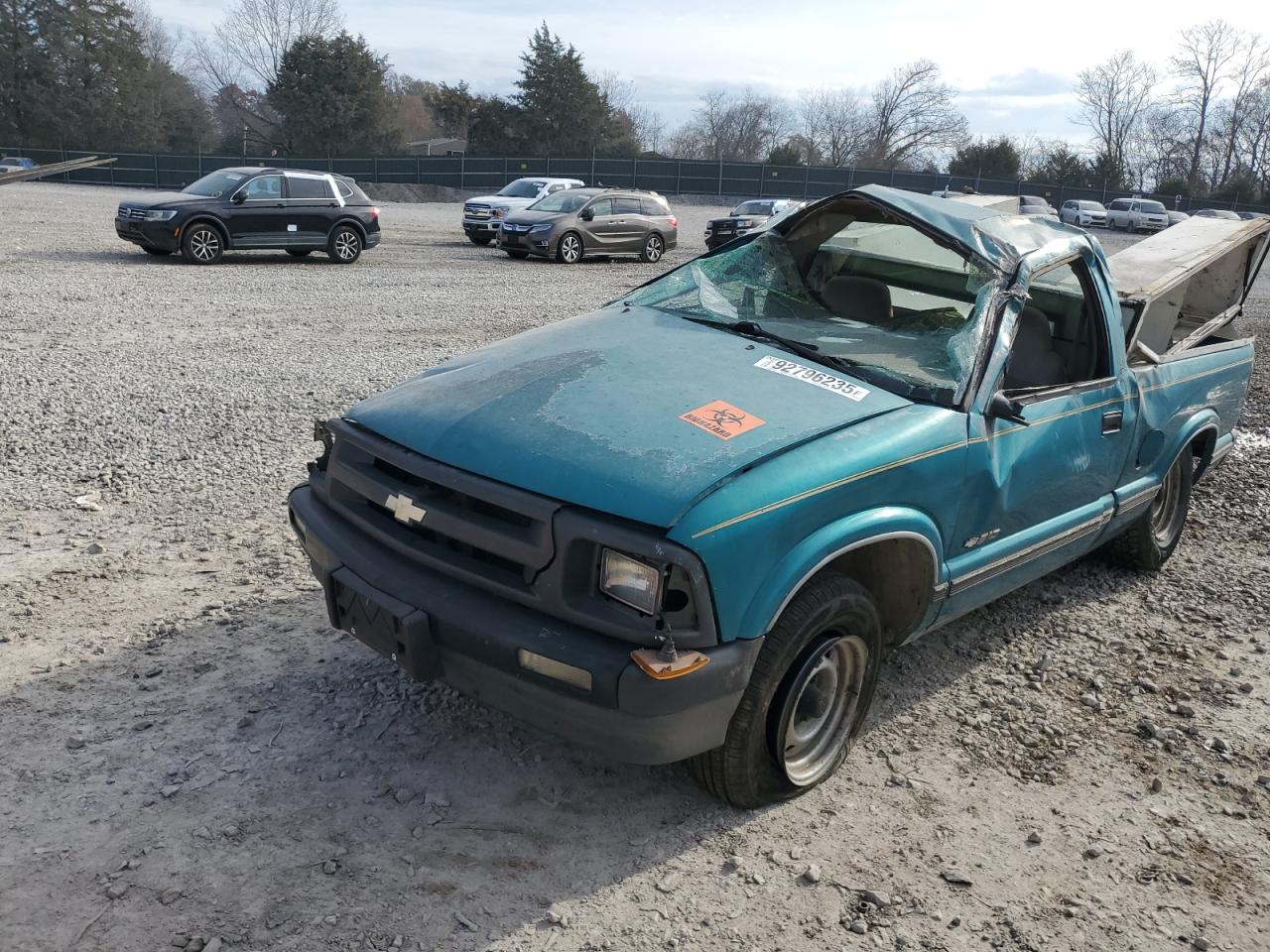 1995 Chevrolet S Truck S10 Зеленый vin: 1GCCS14Z2S8232691