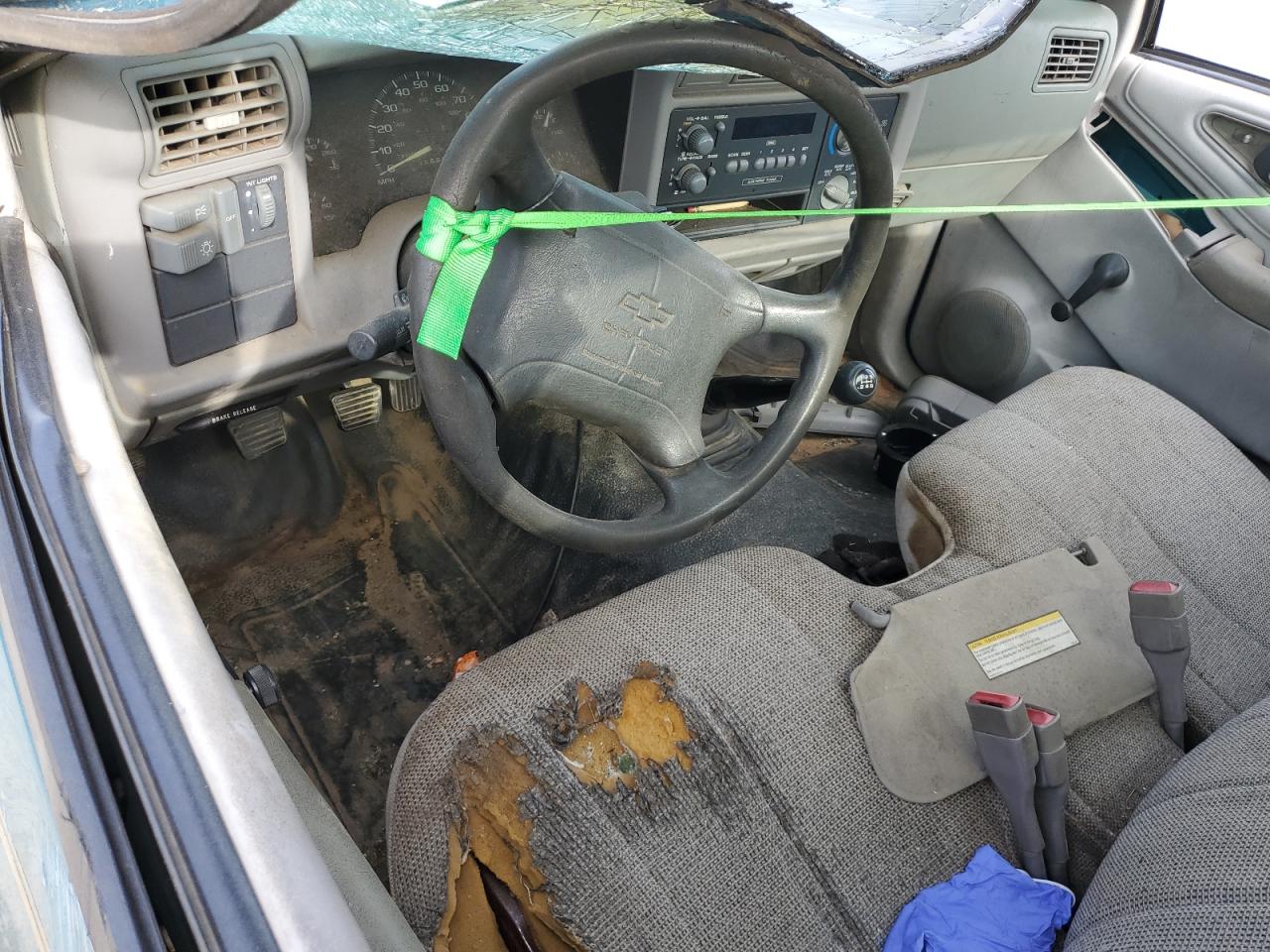 1995 Chevrolet S Truck S10 Green vin: 1GCCS14Z2S8232691