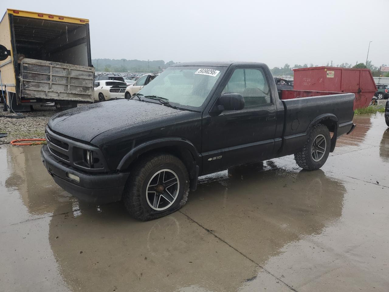1995 Chevrolet S Truck S10 Black vin: 1GCCS14Z2S8264735