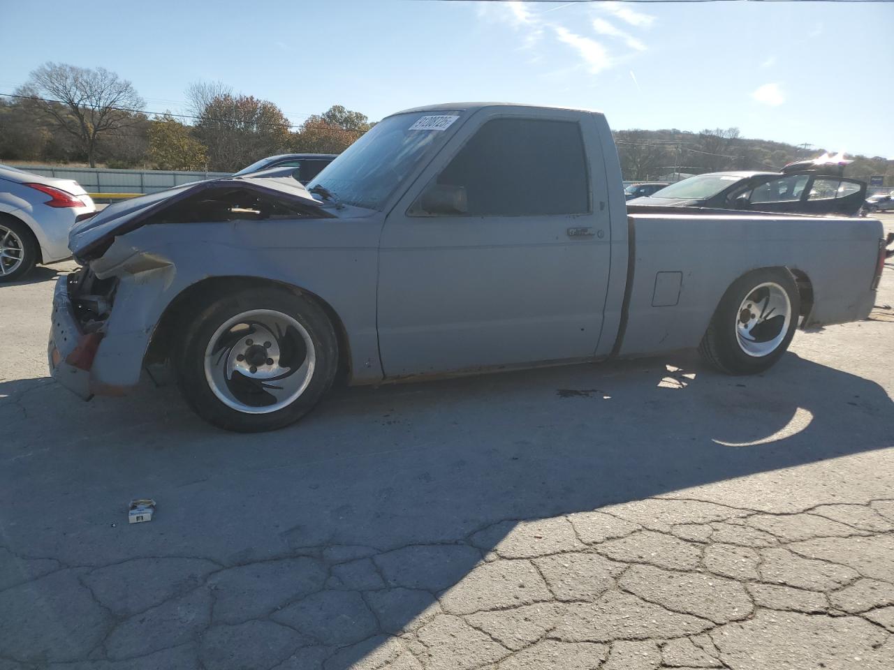 1992 Chevrolet S Truck S10 Gray vin: 1GCCS14Z3N8159870