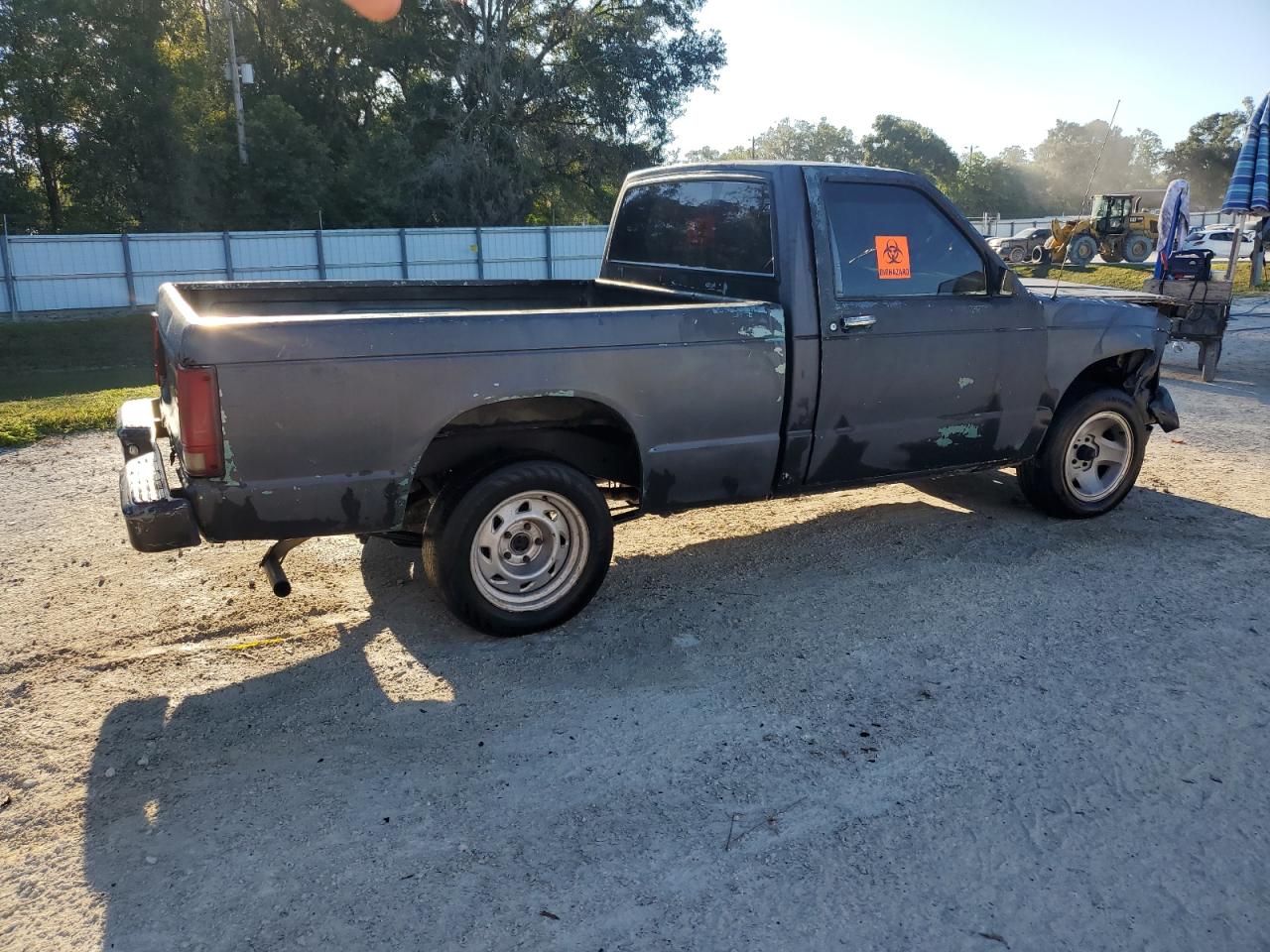 1991 Chevrolet S Truck S10 Gray vin: 1GCCS14Z4M8260205