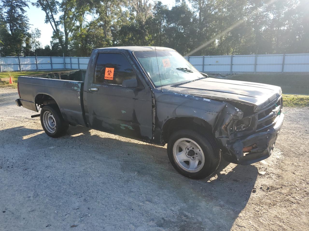 1991 Chevrolet S Truck S10 Gray vin: 1GCCS14Z4M8260205