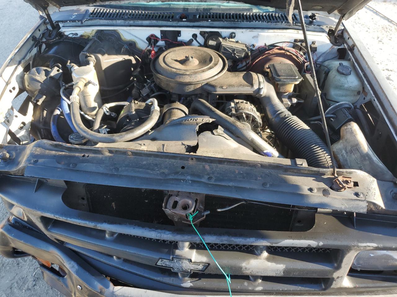 1991 Chevrolet S Truck S10 Gray vin: 1GCCS14Z4M8260205