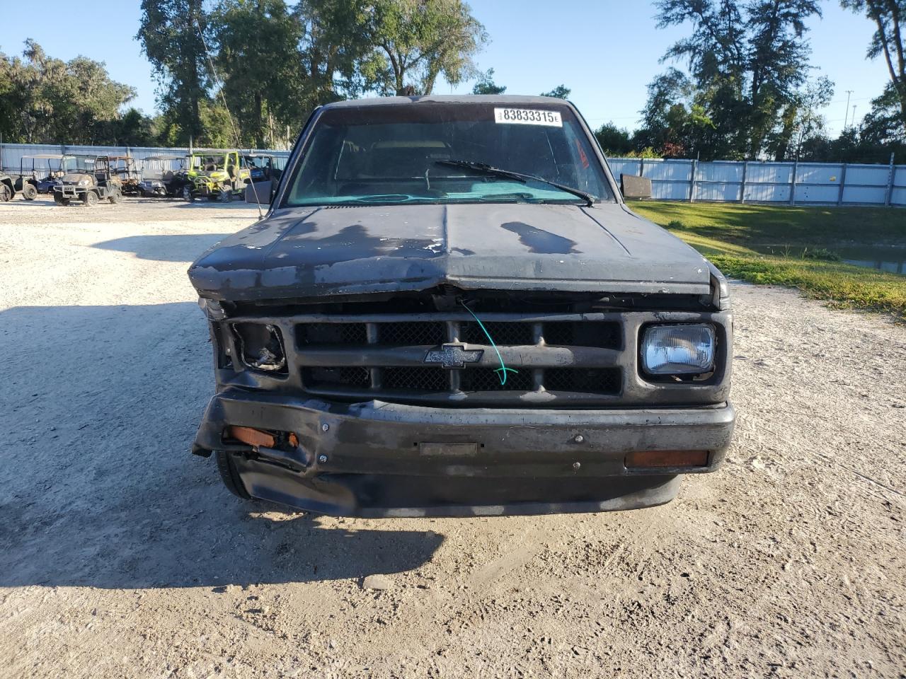 1991 Chevrolet S Truck S10 Gray vin: 1GCCS14Z4M8260205