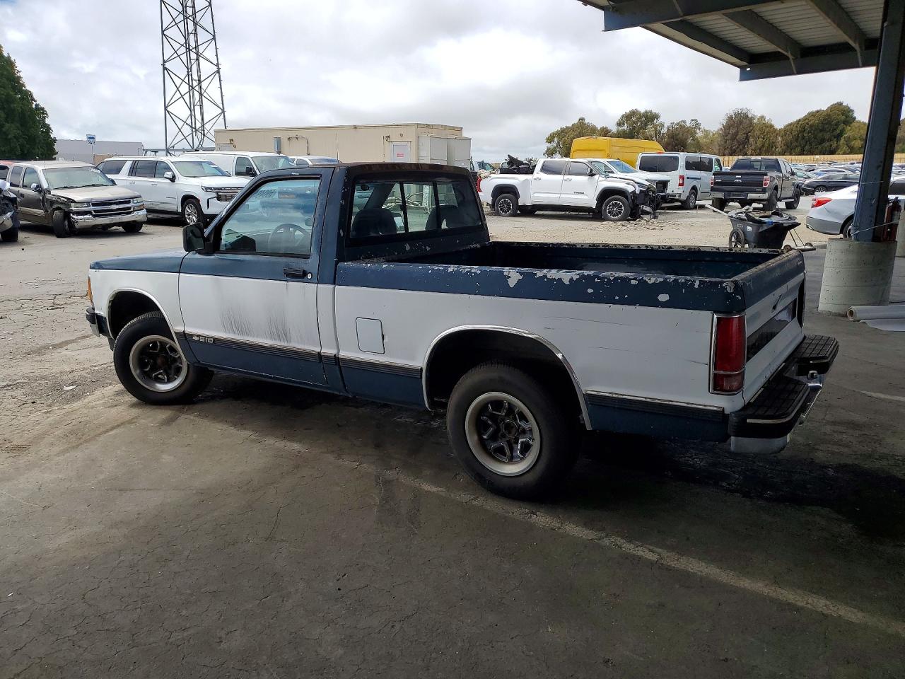 1992 Chevrolet S Truck S10 Blue vin: 1GCCS14Z4N8159862