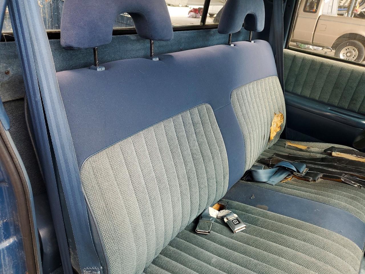 1992 Chevrolet S Truck S10 Blue vin: 1GCCS14Z4N8159862
