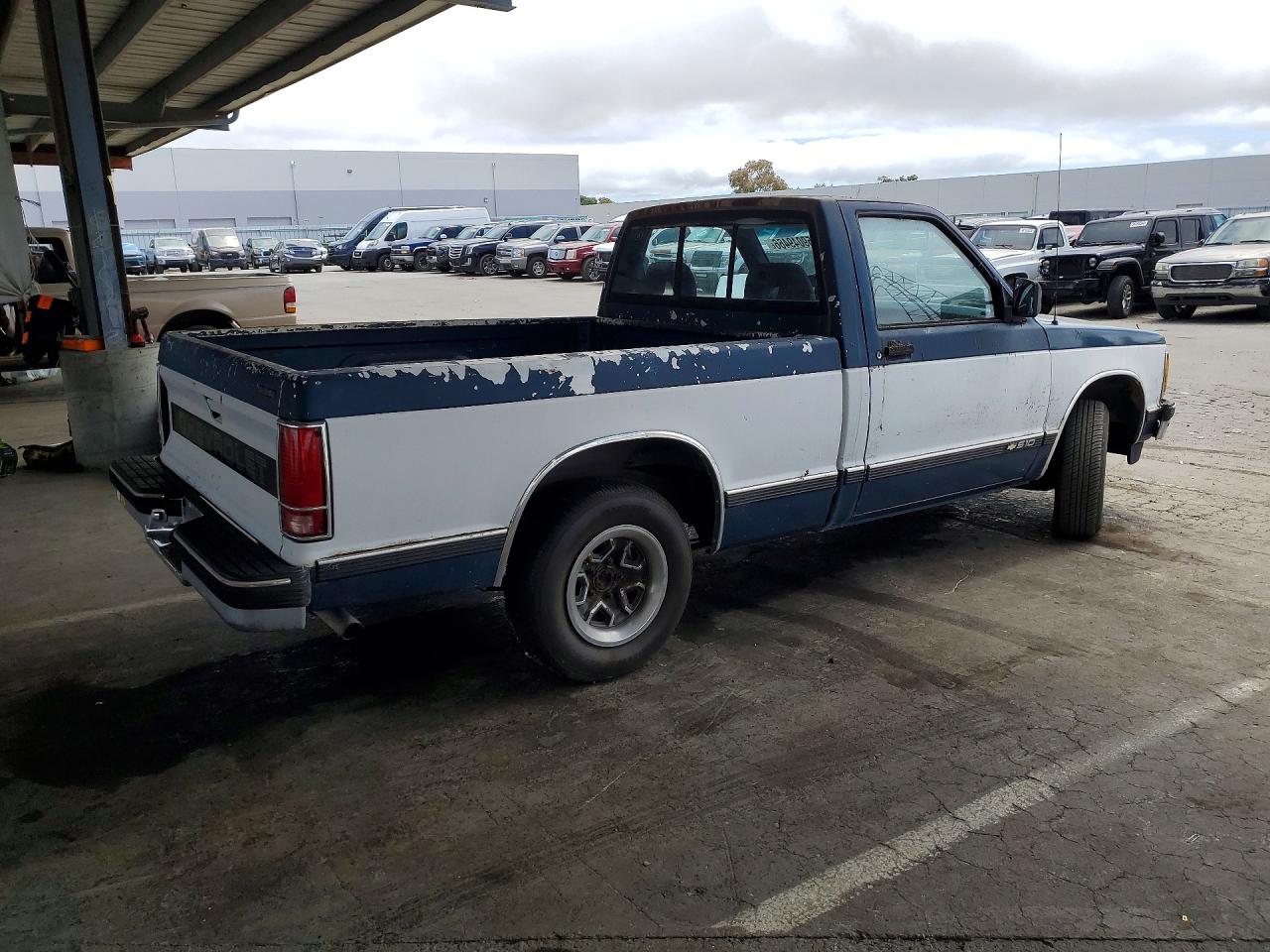 1992 Chevrolet S Truck S10 Blue vin: 1GCCS14Z4N8159862