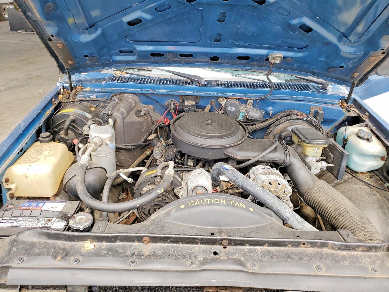 1992 Chevrolet S Truck S10 Blue vin: 1GCCS14Z4N8159862