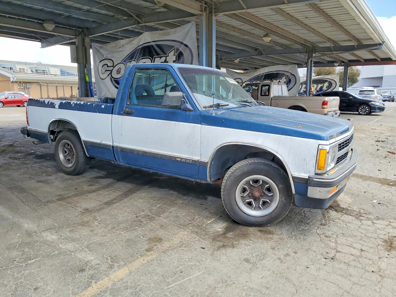 1992 Chevrolet S Truck S10 Blue vin: 1GCCS14Z4N8159862