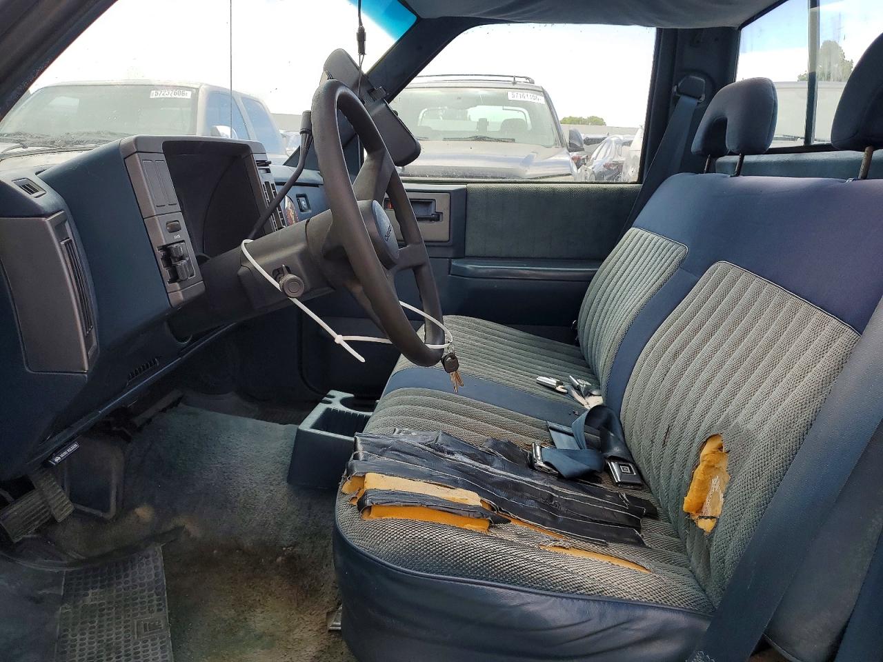1992 Chevrolet S Truck S10 Blue vin: 1GCCS14Z4N8159862