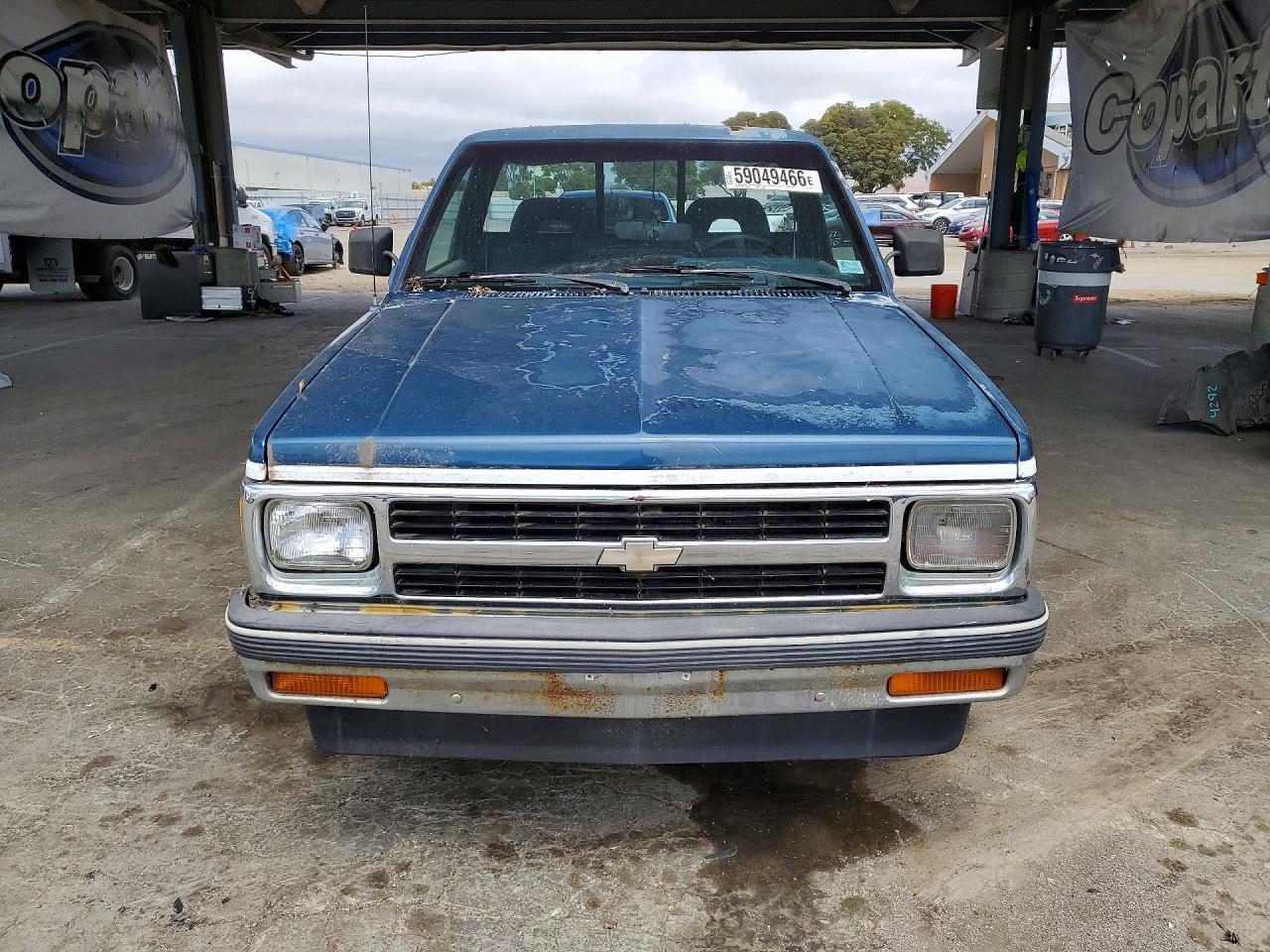 1992 Chevrolet S Truck S10 Blue vin: 1GCCS14Z4N8159862