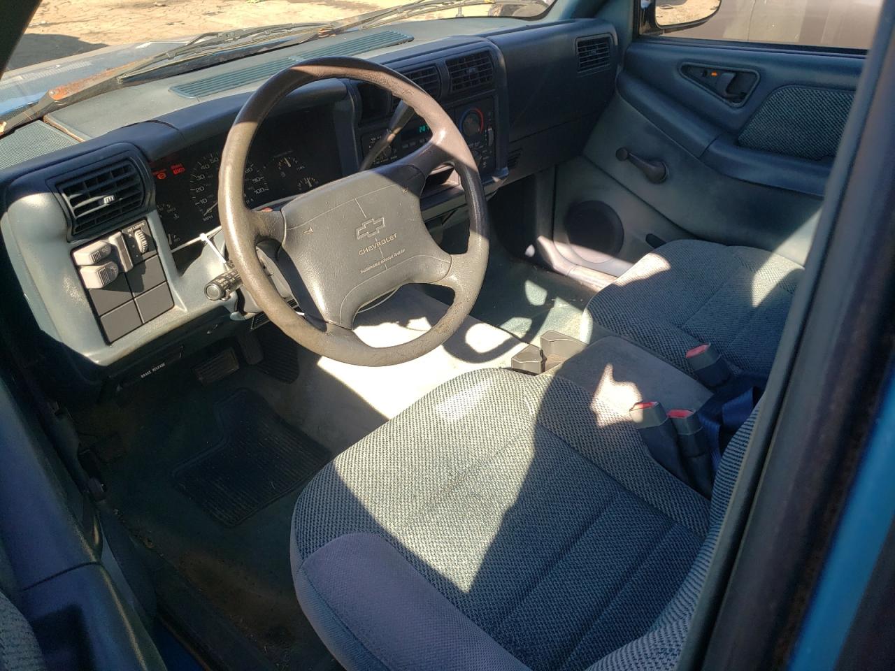 1995 Chevrolet S Truck S10 Blue vin: 1GCCS14Z4S8134973