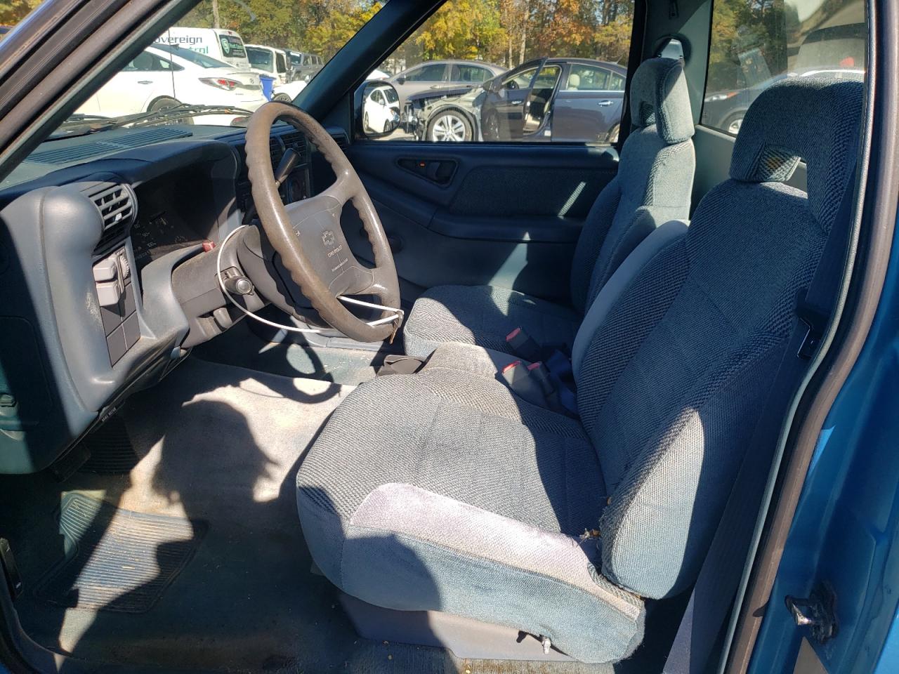 1995 Chevrolet S Truck S10 Blue vin: 1GCCS14Z4S8134973