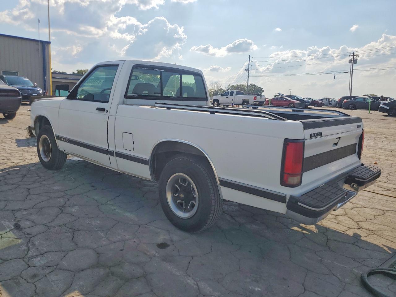 1993 Chevrolet S Truck S10 White vin: 1GCCS14Z5P0141288