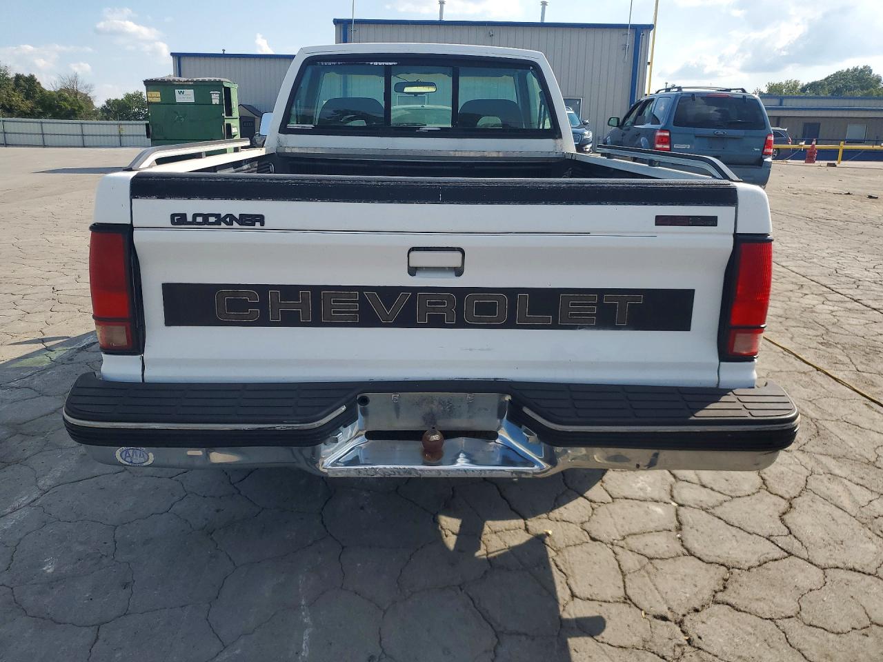 1993 Chevrolet S Truck S10 White vin: 1GCCS14Z5P0141288