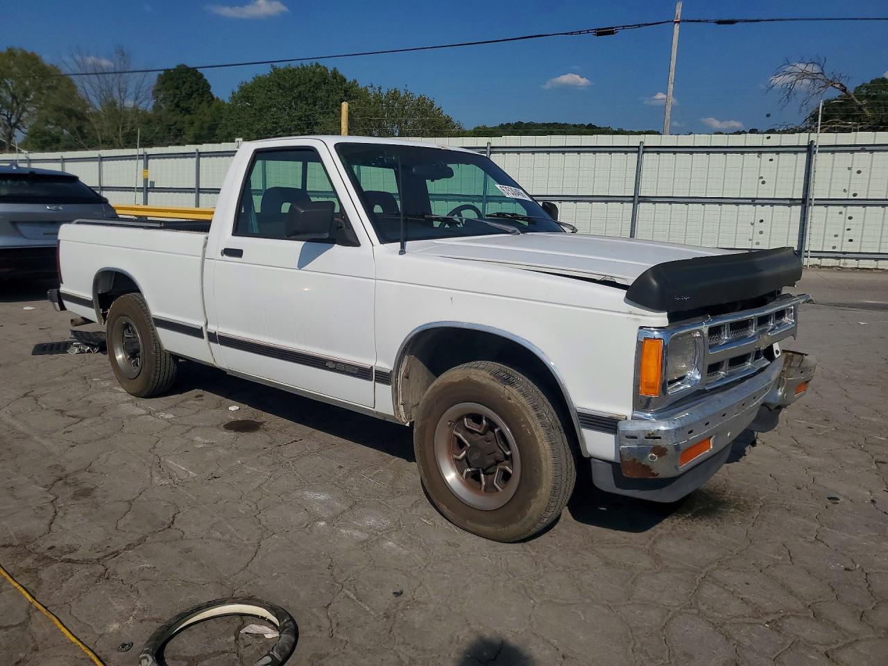 1993 Chevrolet S Truck S10 White vin: 1GCCS14Z5P0141288