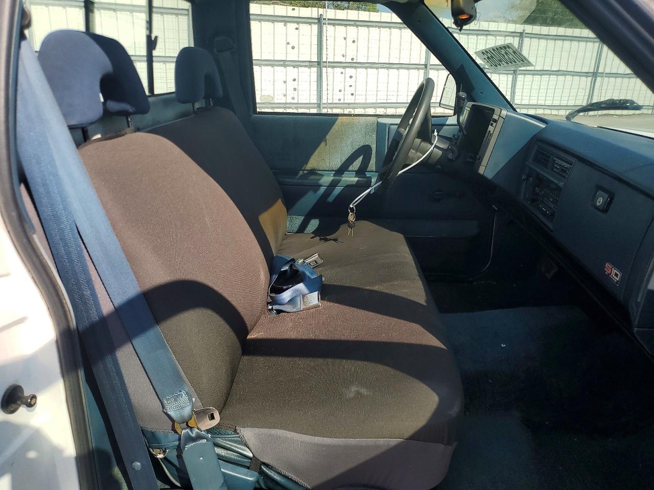 1993 Chevrolet S Truck S10 White vin: 1GCCS14Z5P0141288